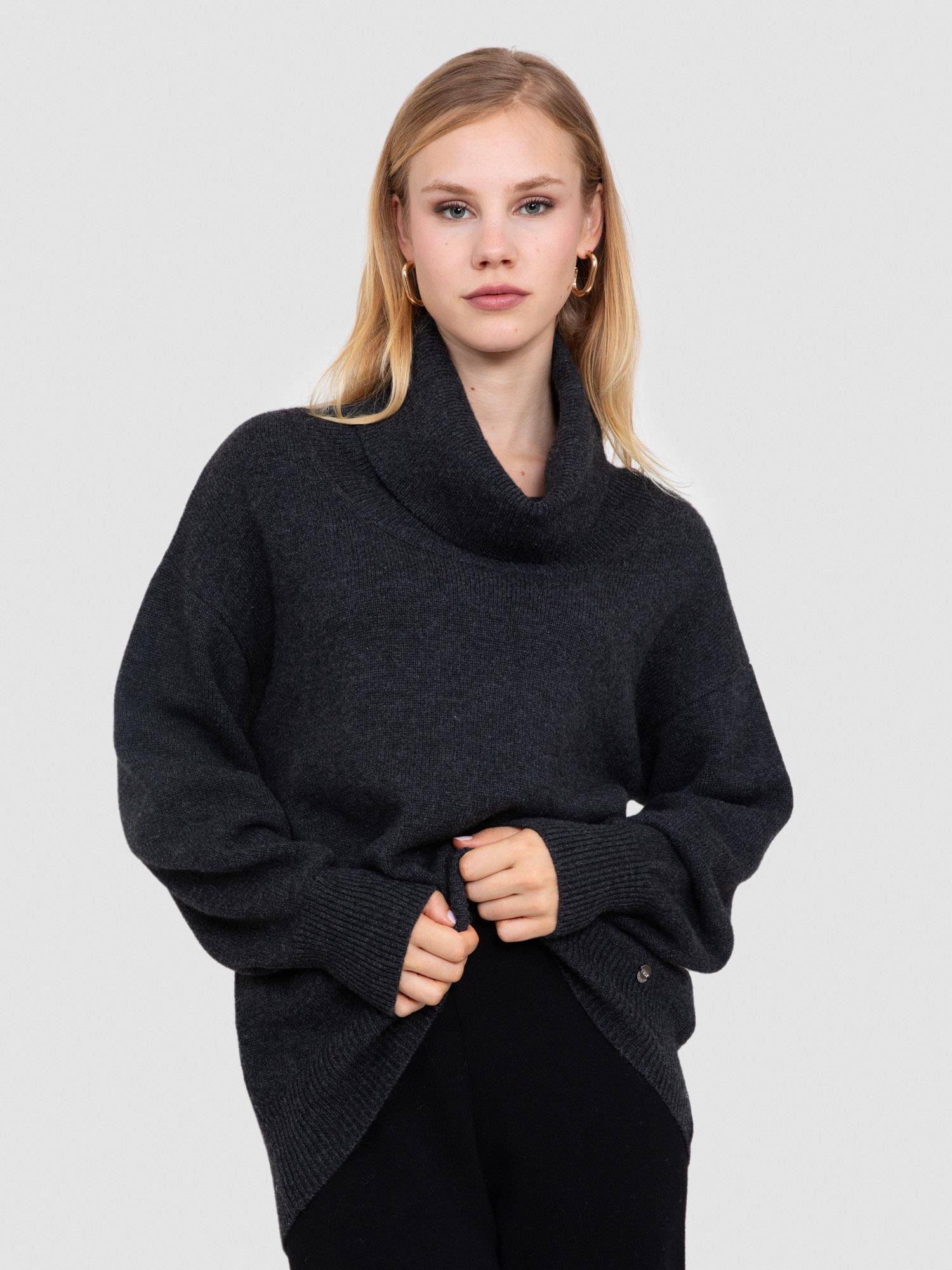 Kaşmir ve Yün Karışımlı Kazak