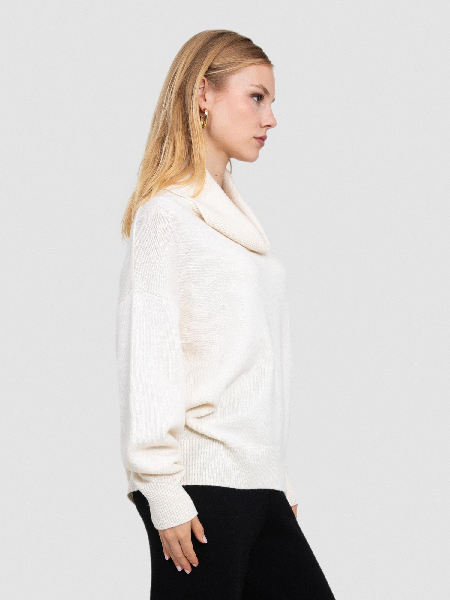 Kaşmir ve Yün Karışımlı Kazak