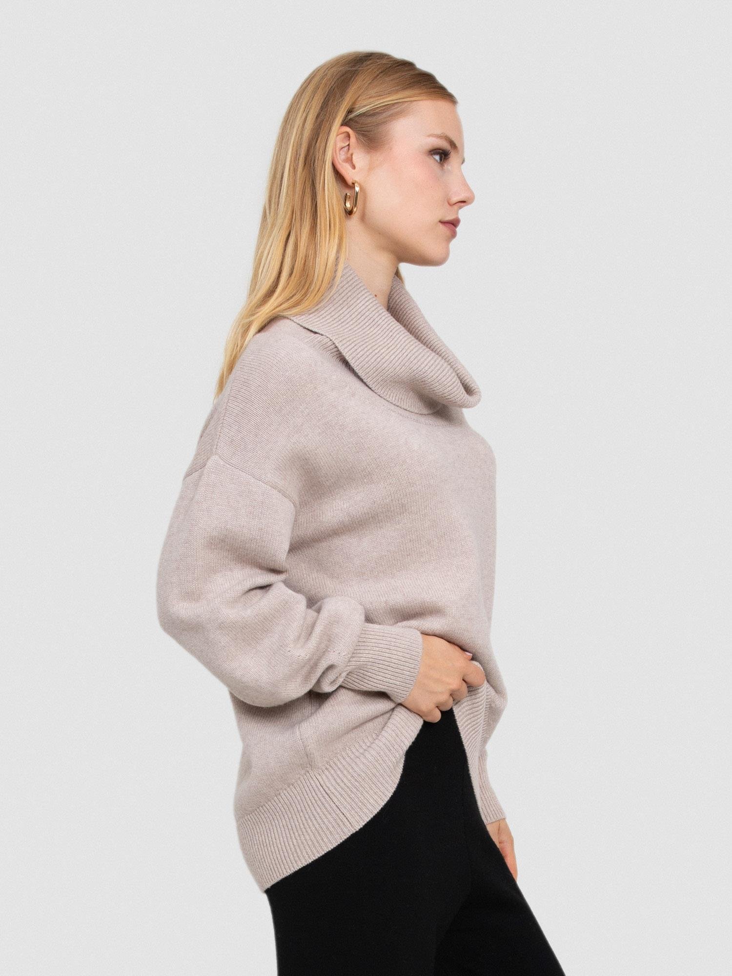 Kaşmir ve Yün Karışımlı Kazak