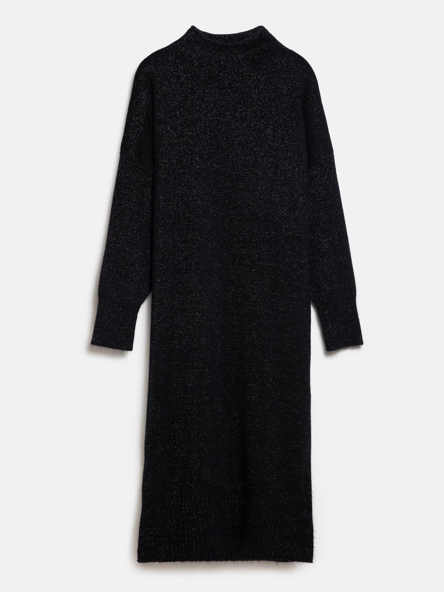 Organik Pamuk Karışımlı Balıkçı Yaka Elbise