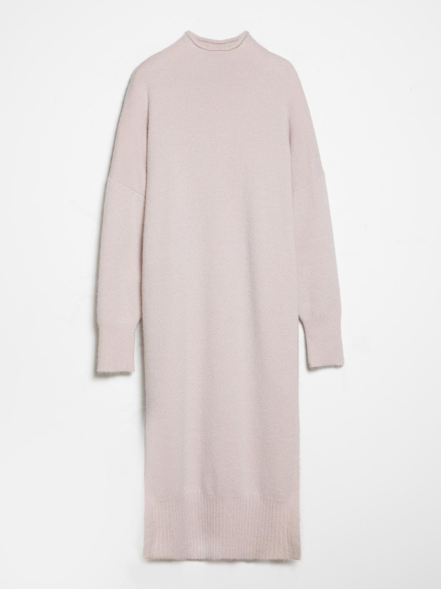 Organik Pamuk Karışımlı Balıkçı Yaka Elbise