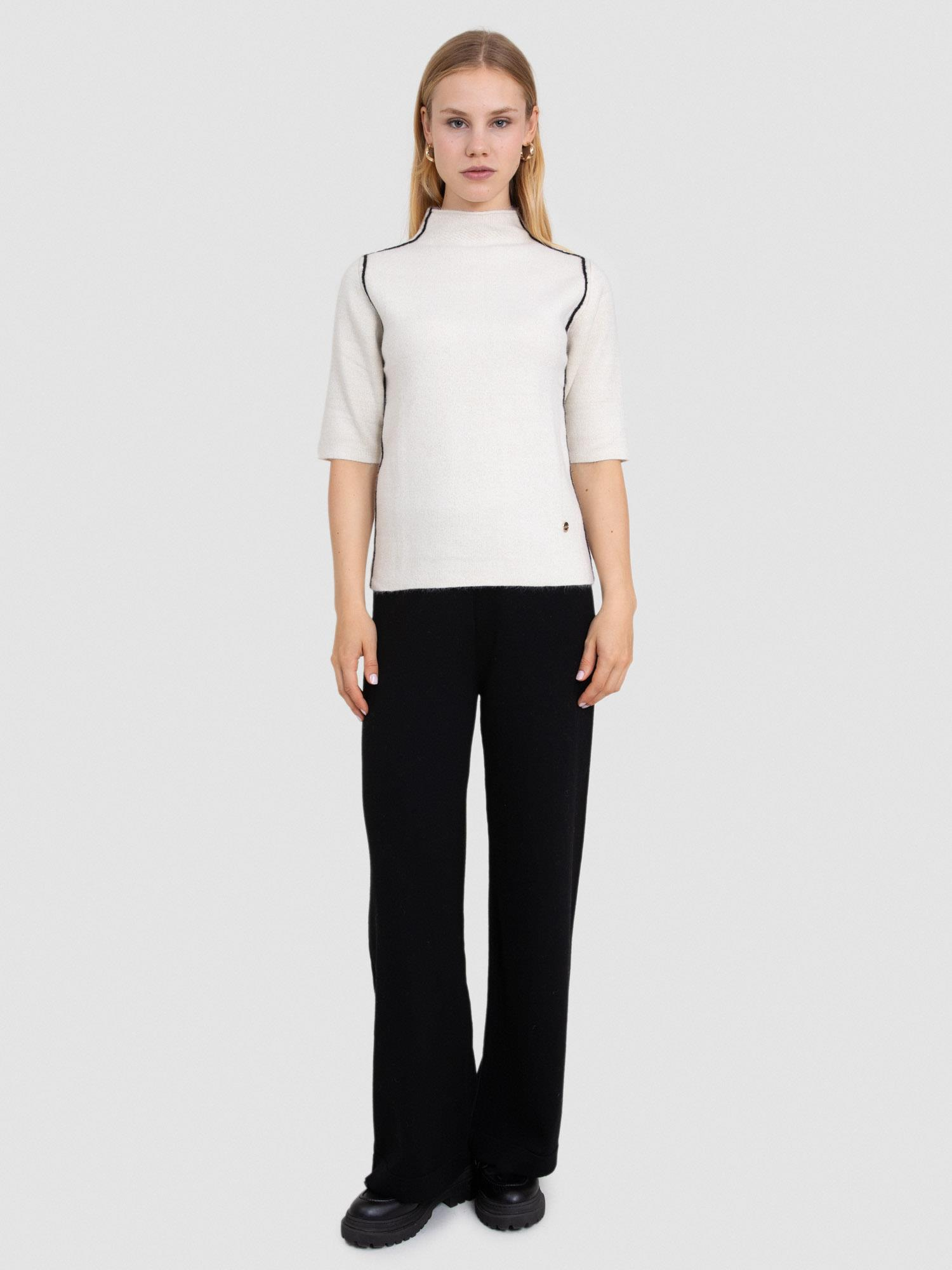 Organik Pamuk Karışımlı İnce Tüylü Kazak