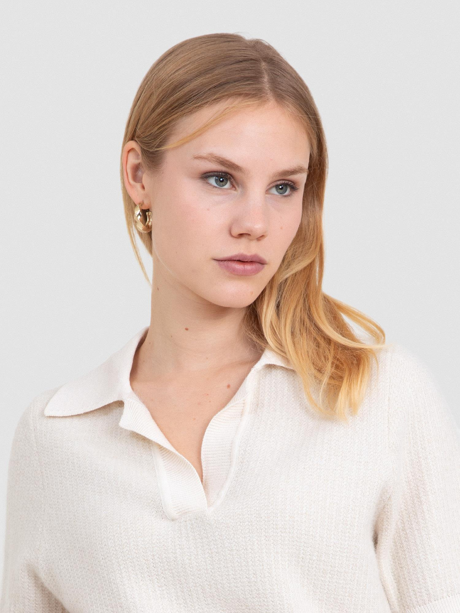 Organik Pamuk Karışımlı İnce Tüylü Kazak