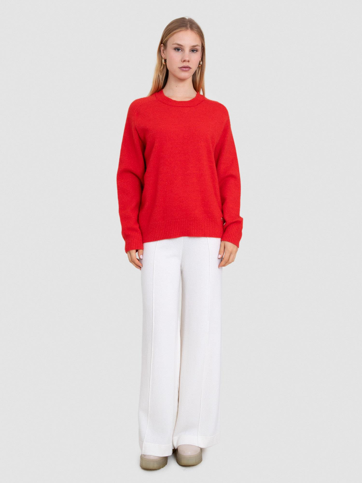 Organik Pamuk Karışımlı Metalik İpli Kazak