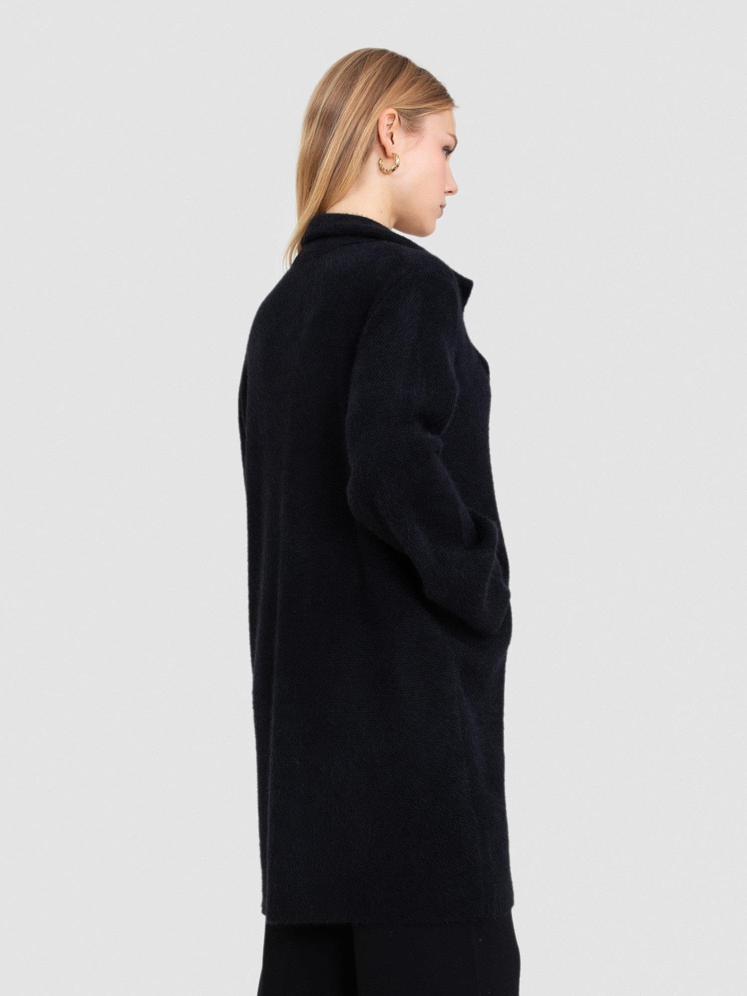 Organik Pamuk Karışımlı Tüylü Hırka