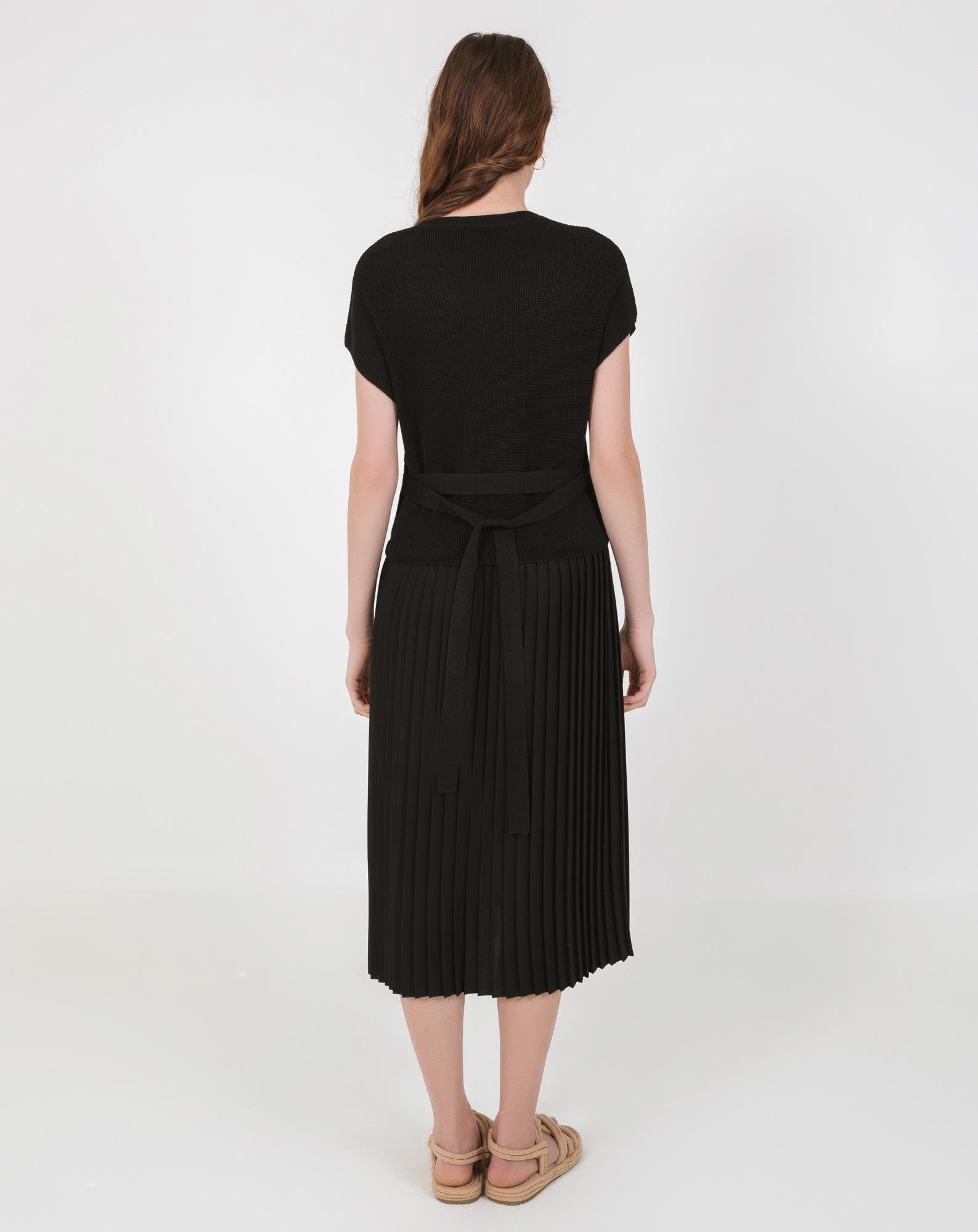 Piliseli Triko Elbise