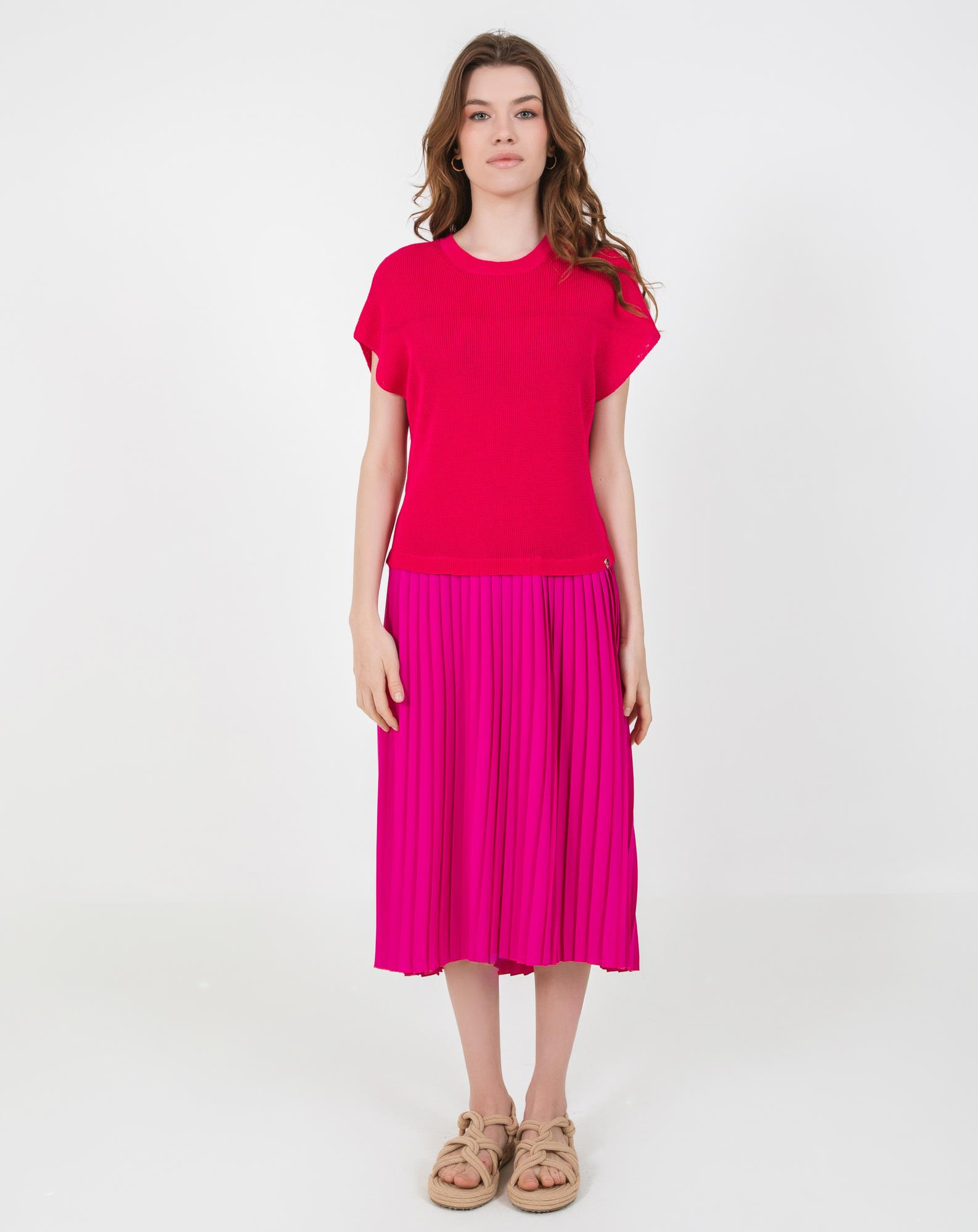 Piliseli Triko Elbise