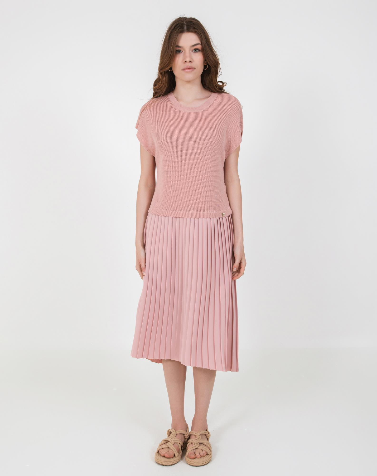 Piliseli Triko Elbise