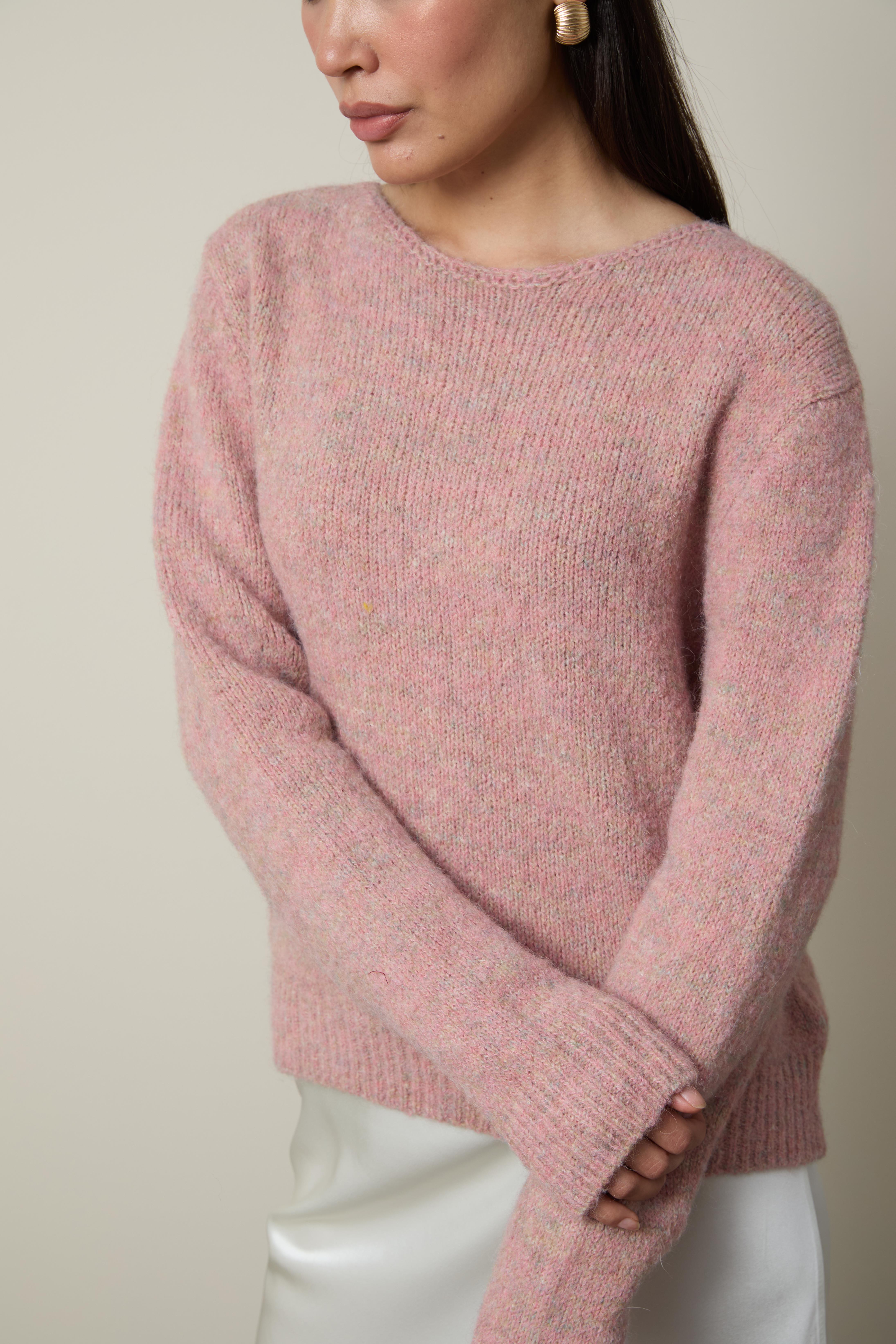 Yün Karışımlı Bisiklet Yaka Basic Kazak