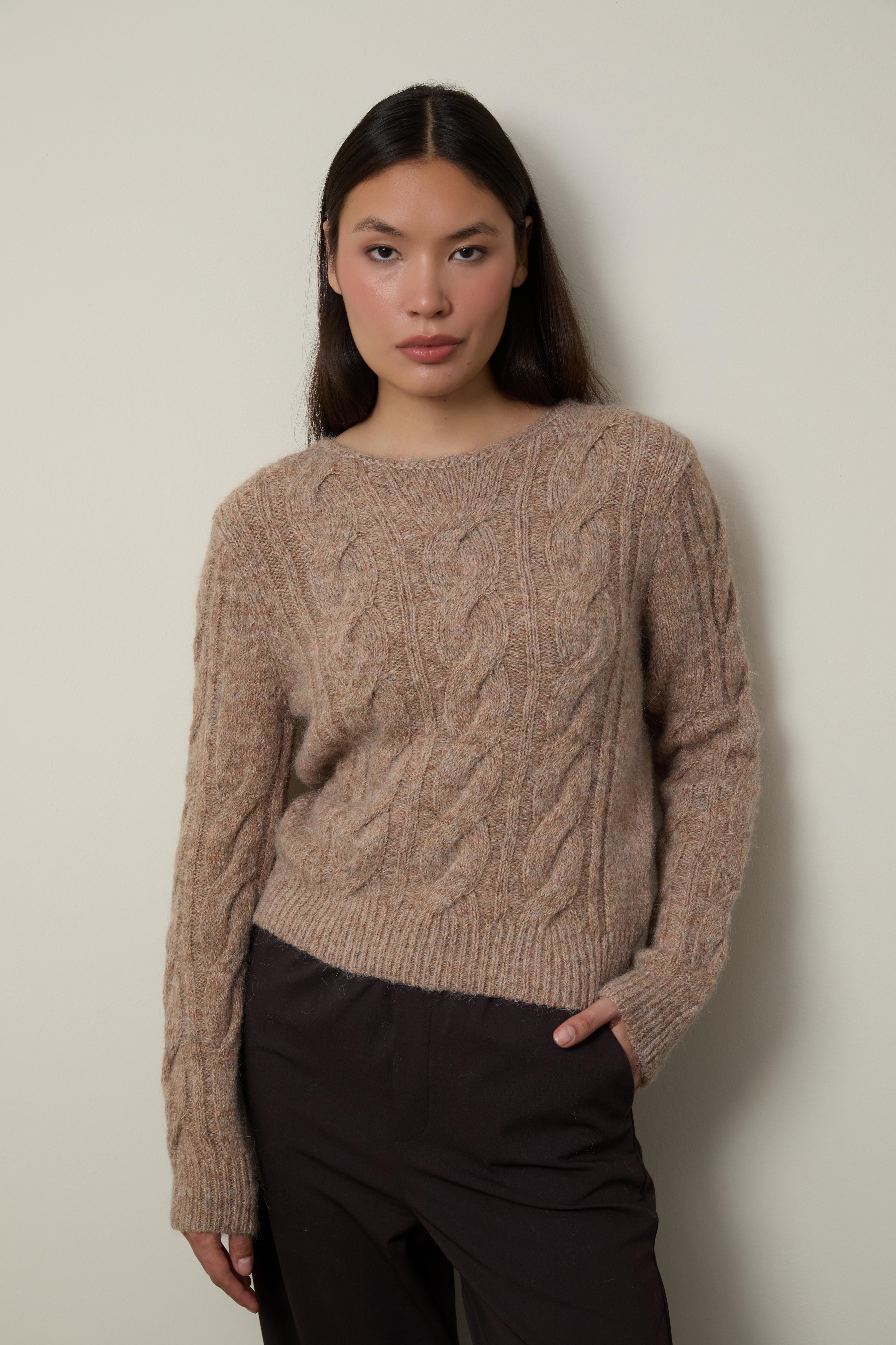 Yün Karışımlı Bisiklet Yaka Kazak