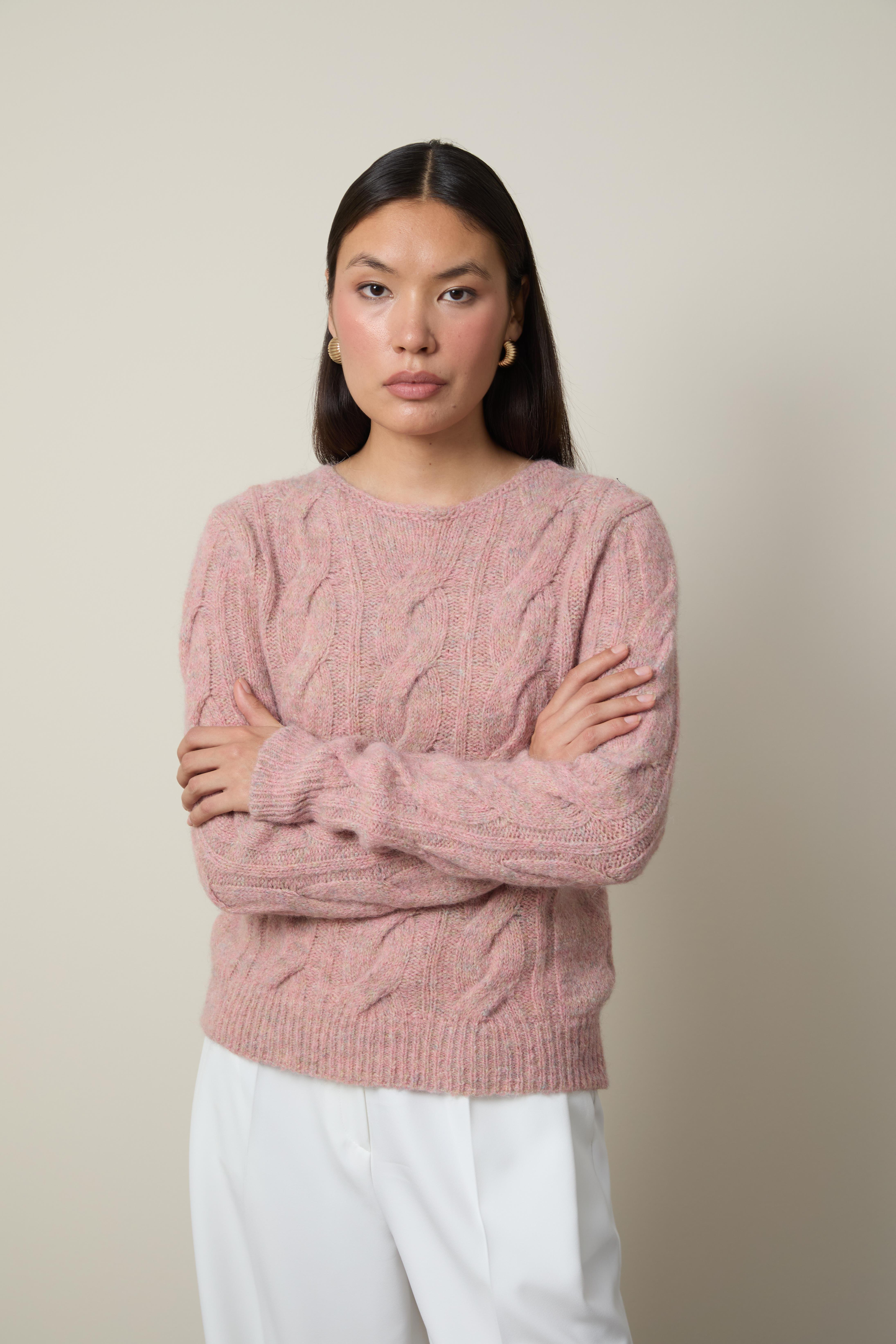 Yün Karışımlı Bisiklet Yaka Kazak