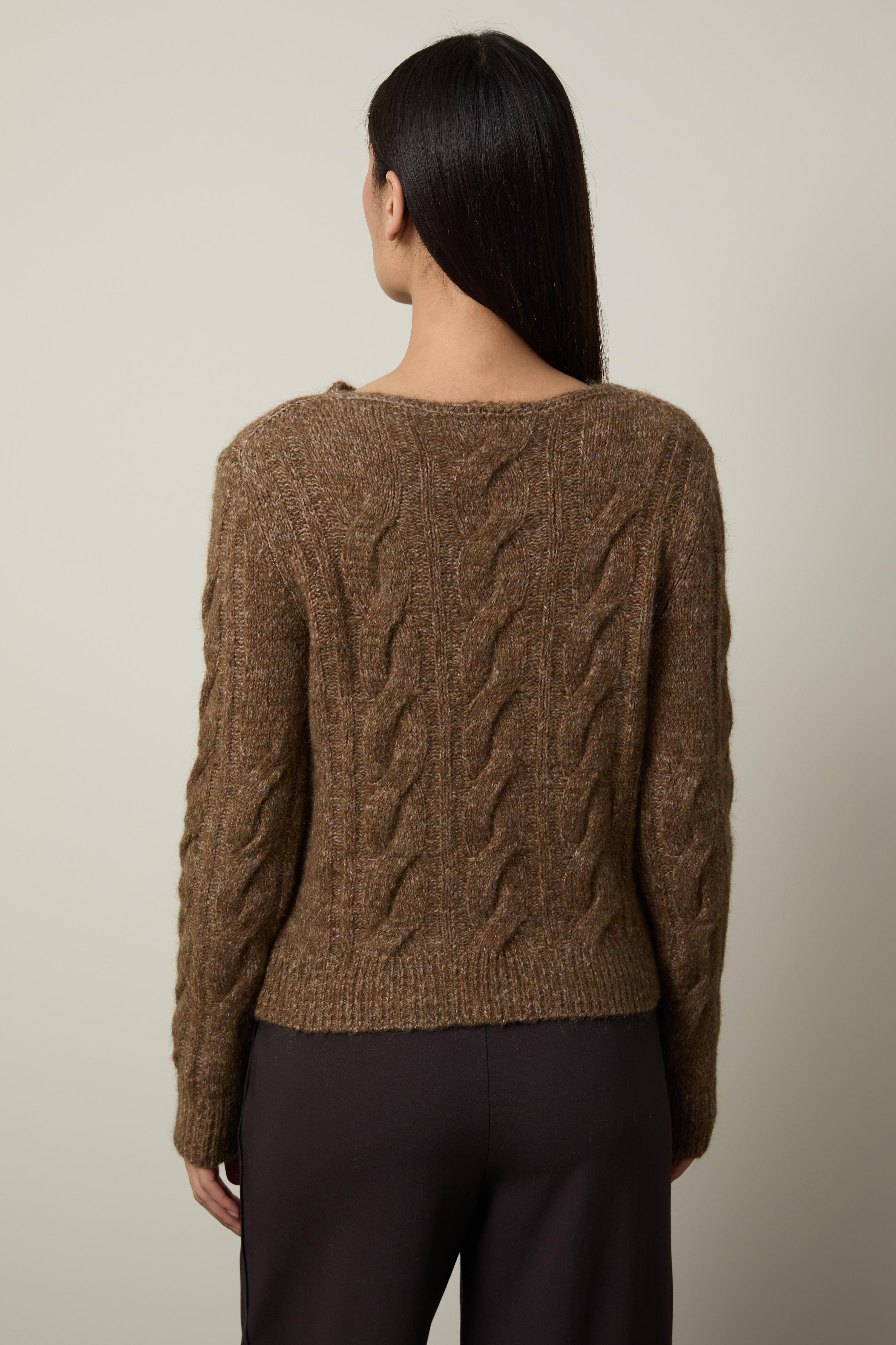 Yün Karışımlı Bisiklet Yaka Kazak