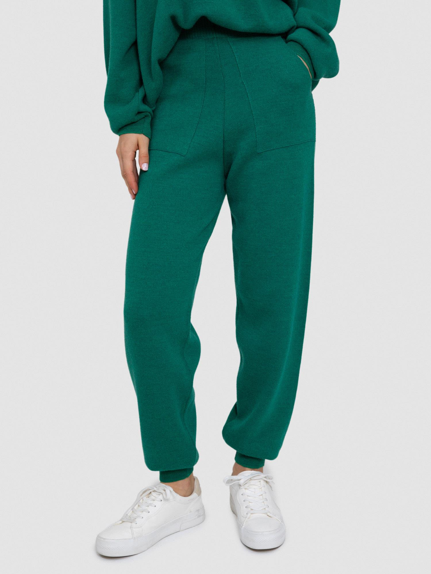 Yün ve Kaşmir Karışımlı Cepli Jogger Pantolon
