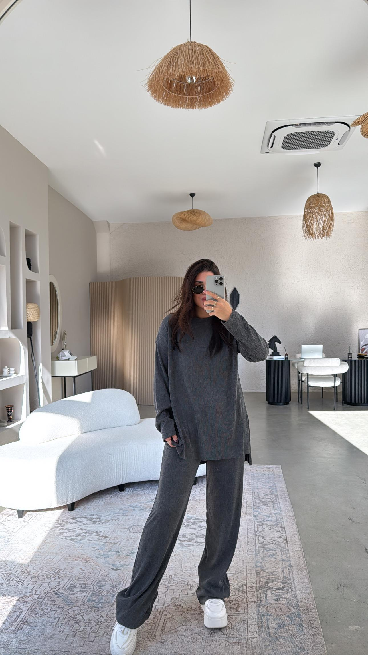 Antrasit Karanfil Modal Takım