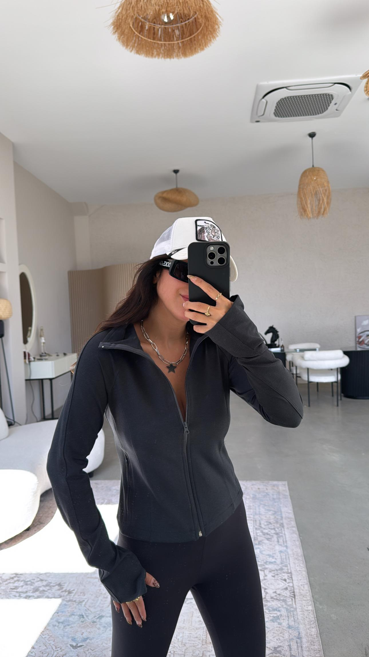 Antrasit Oys Spor Ceket