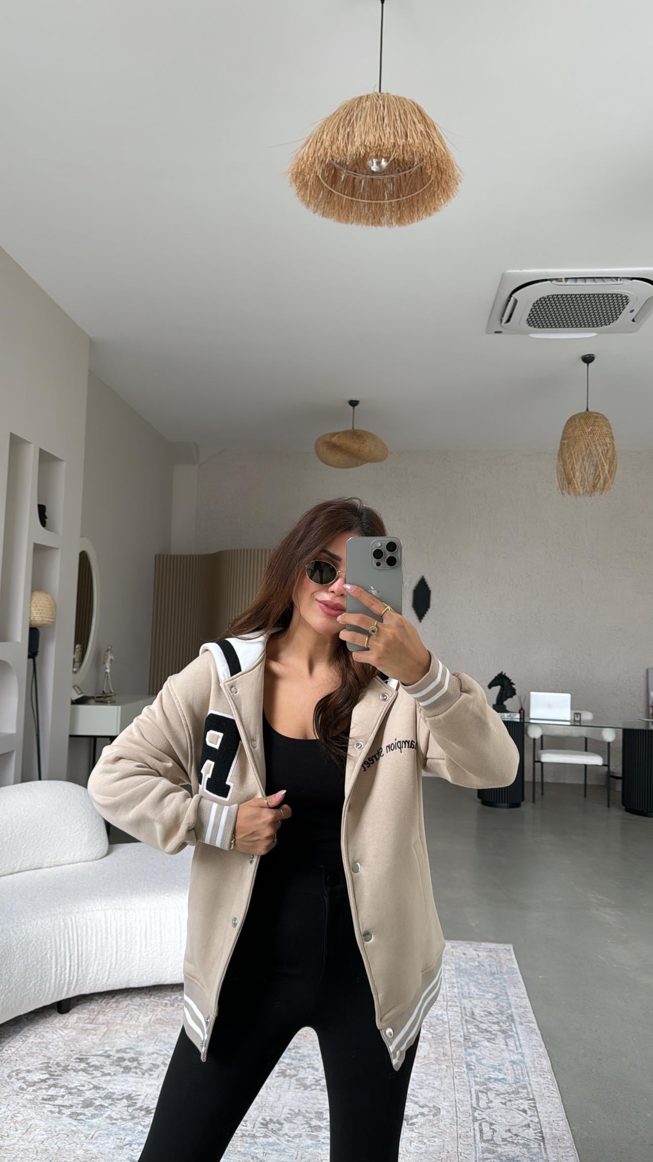 Bej Kolej Ceket