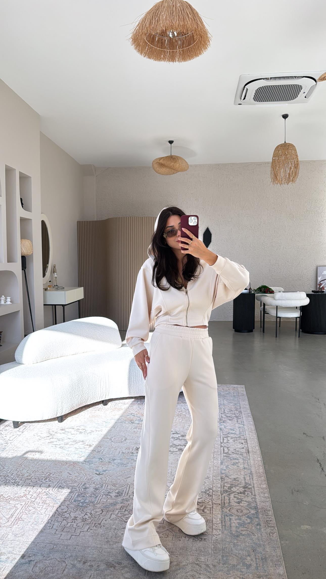 Bej Oys Push Up Takım