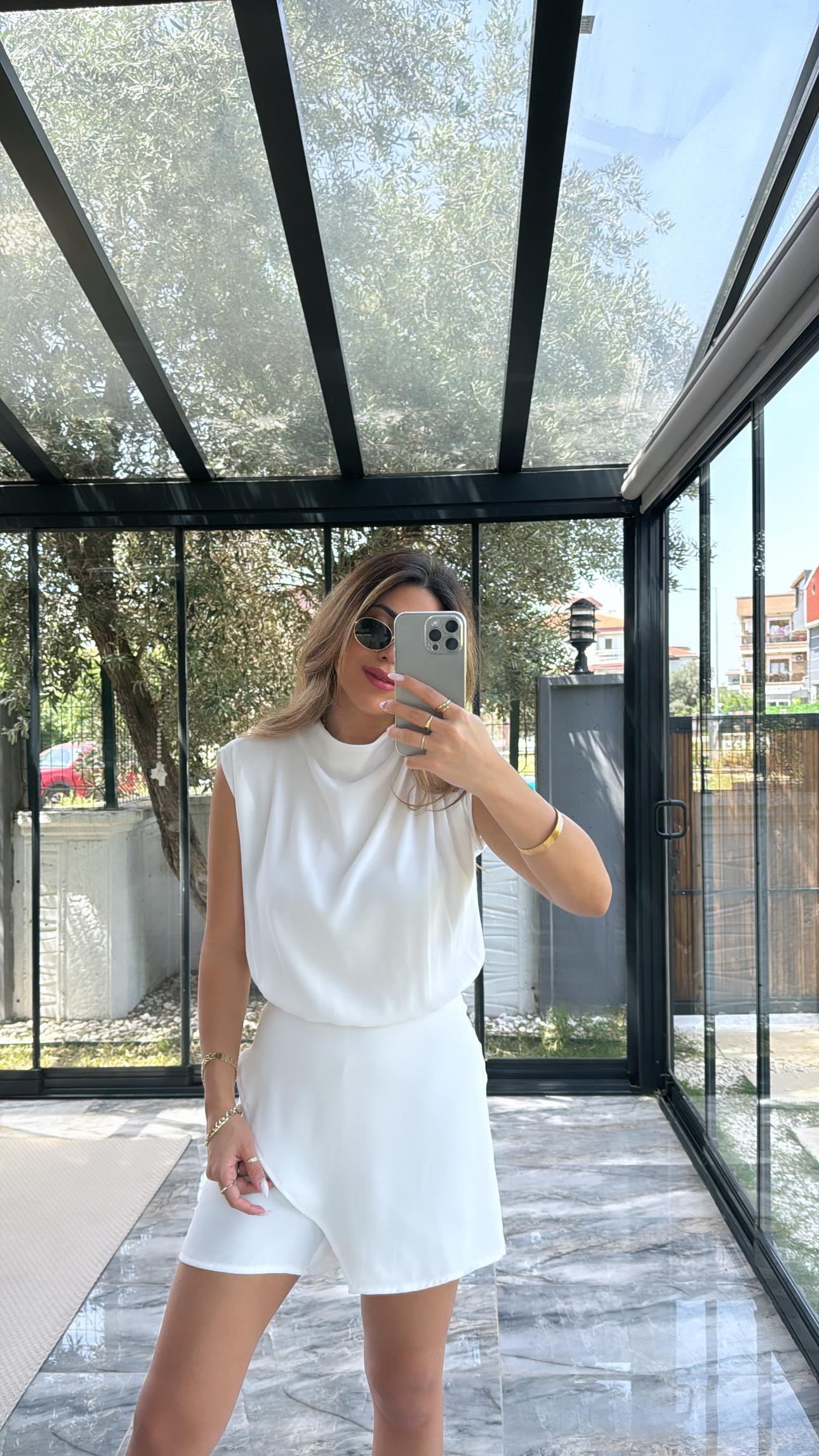 Beyaz ZR Model Tulum