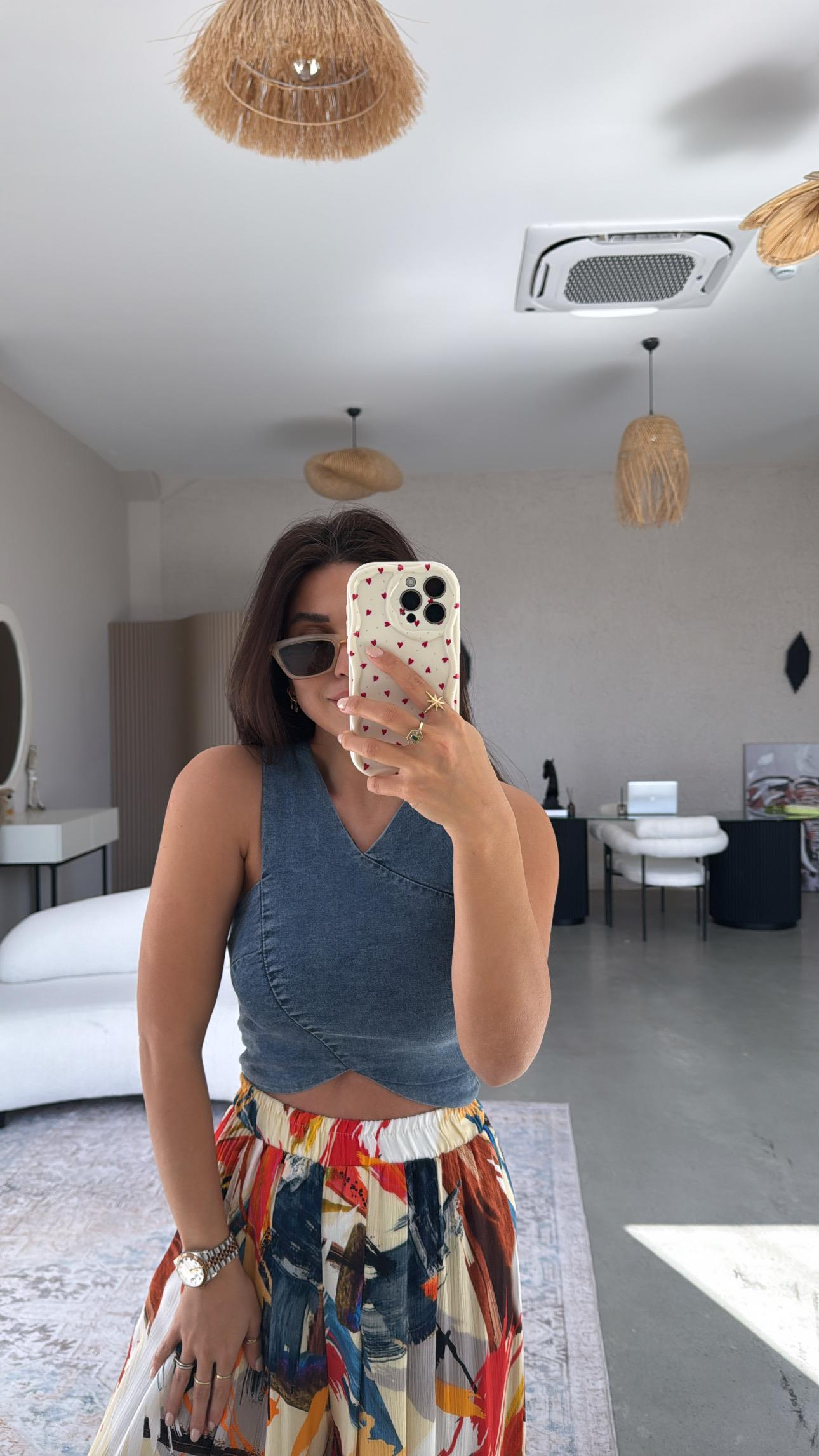 Çapraz Askı Jean Büstiyer