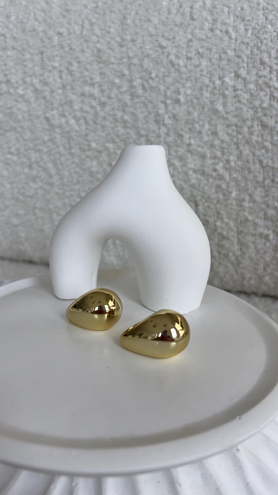Gold BTG Küpe 
