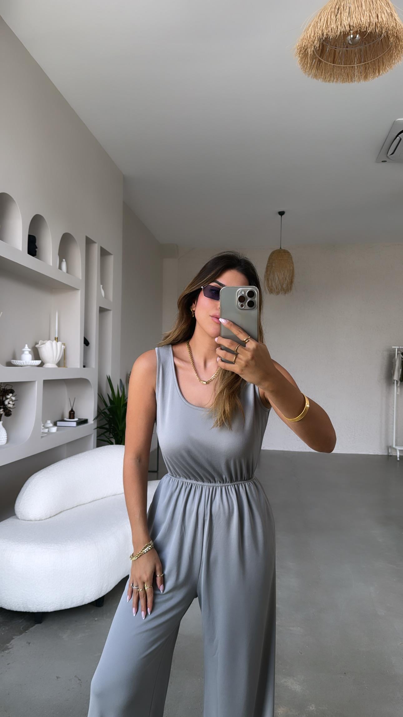 Gri Basic Modal Tulum