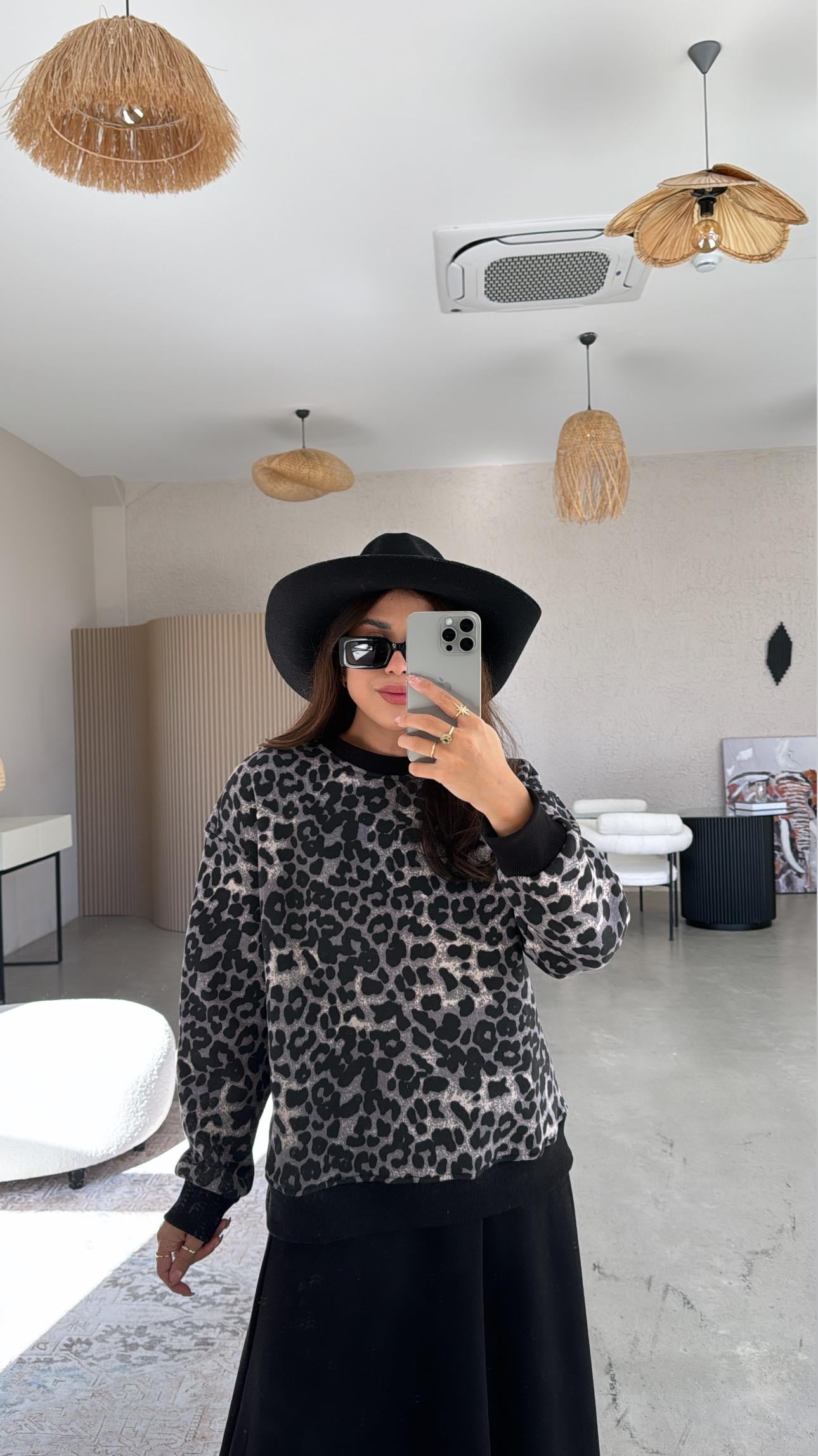 Grili Leopar Sweatshirt