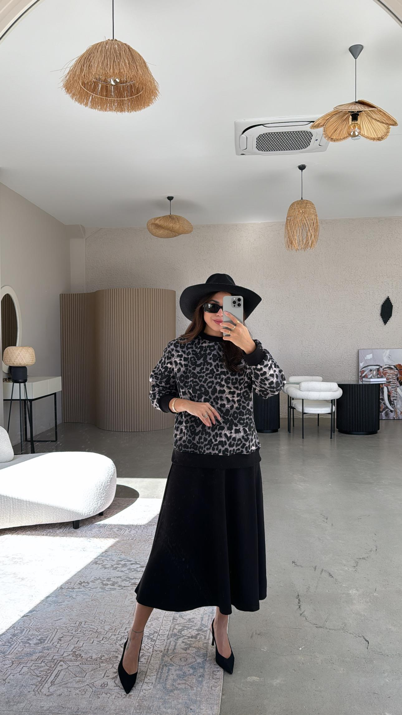 Grili Leopar Sweatshirt