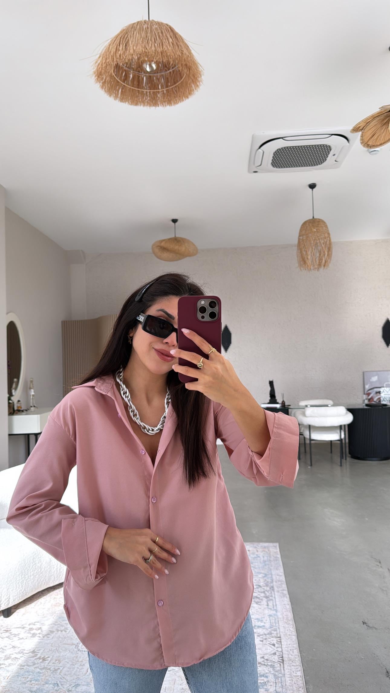 Gülkurusu Basic Gömlek