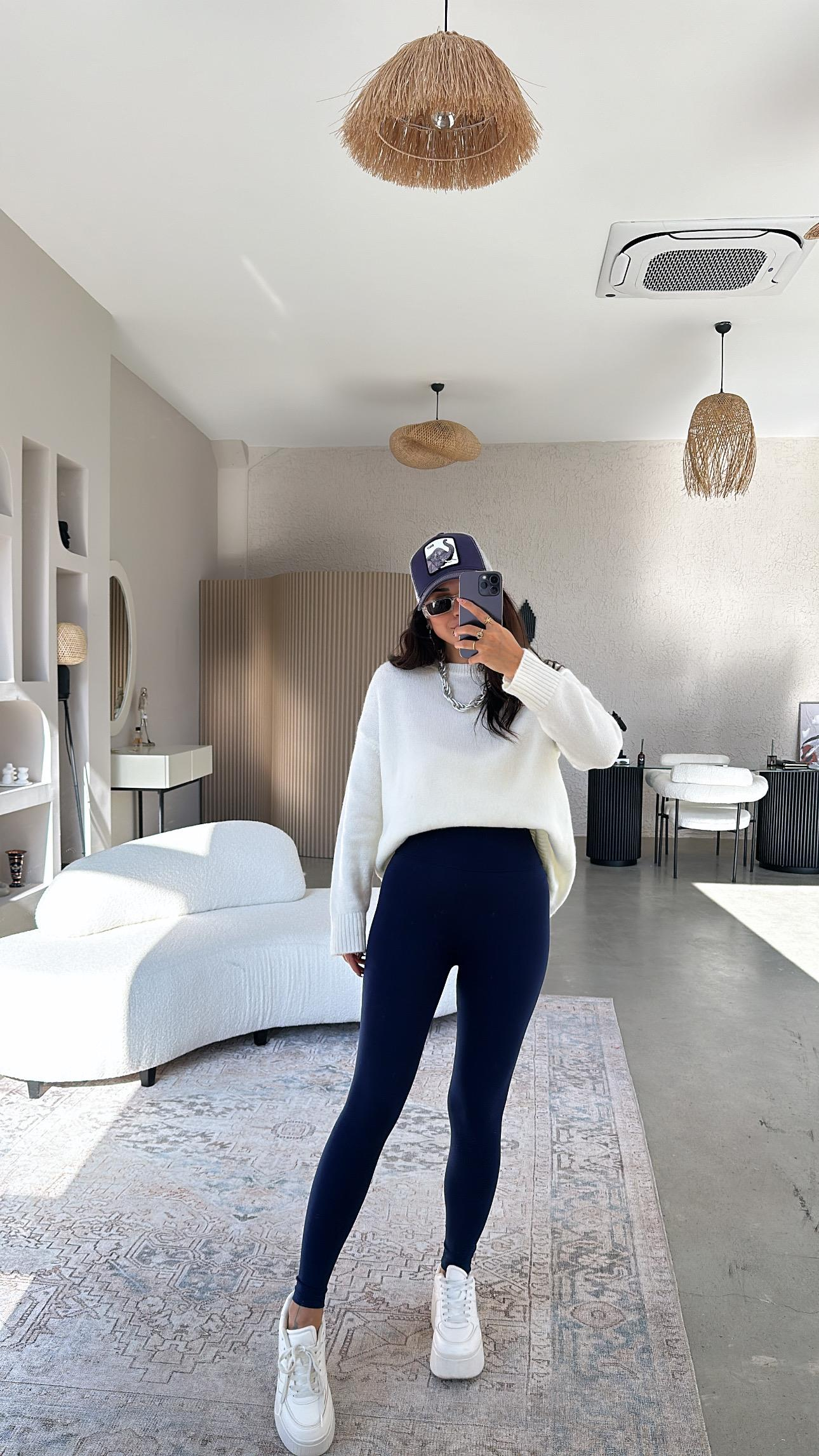 Lacivert Oys Basic Orijinal Tayt