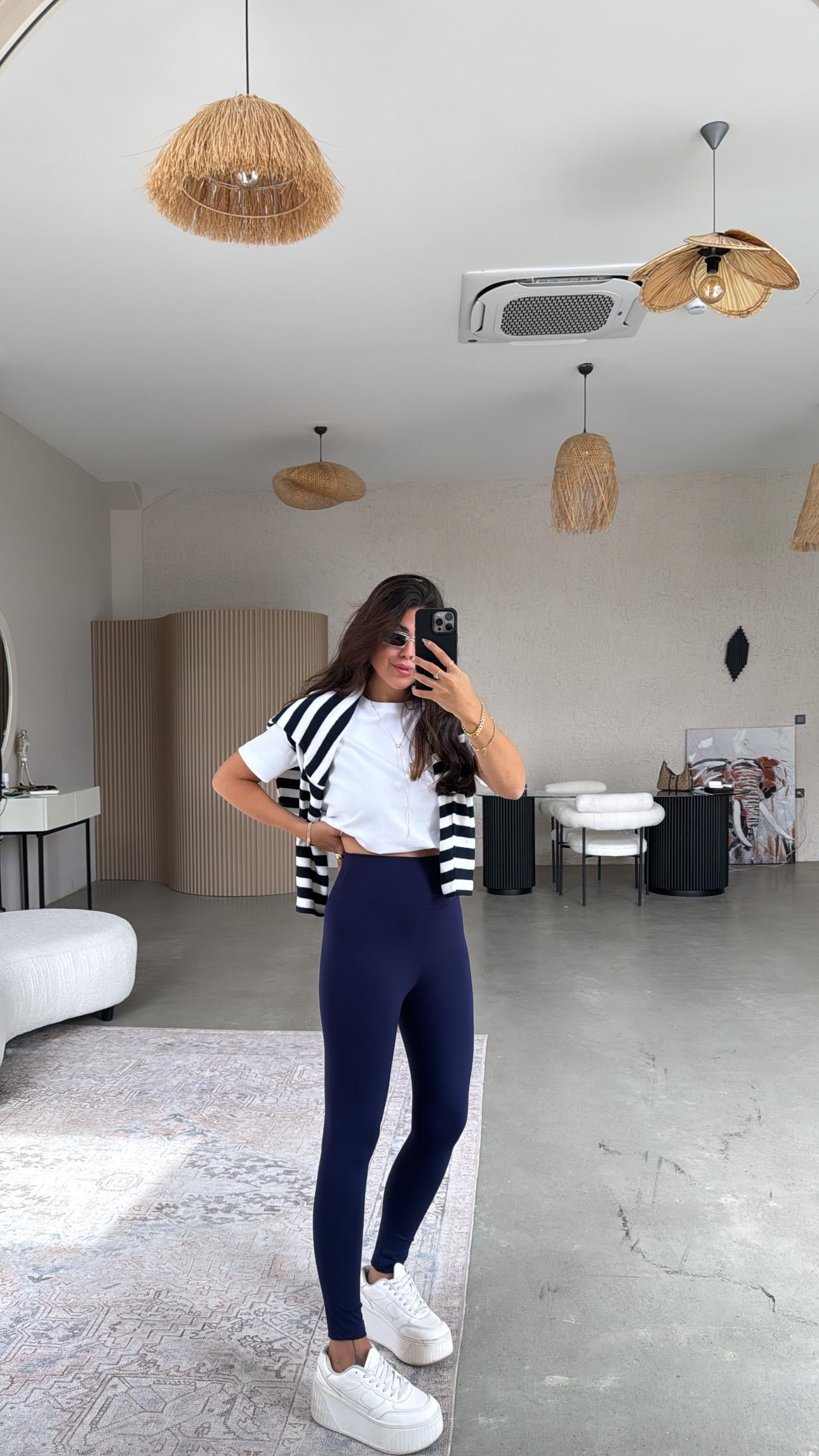 Lacivert Oys Basic Tayt