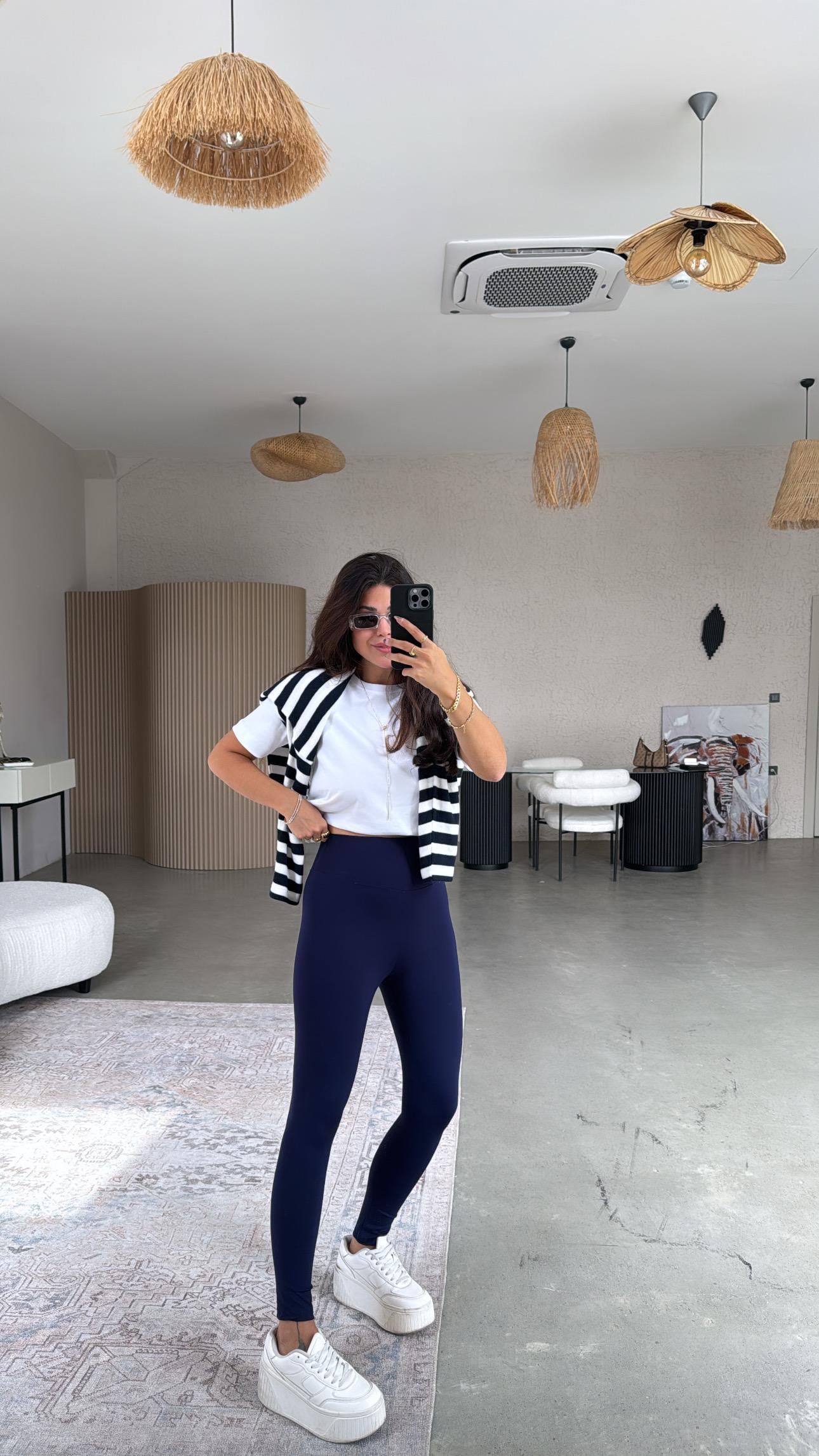 Lacivert Oys Basic Tayt