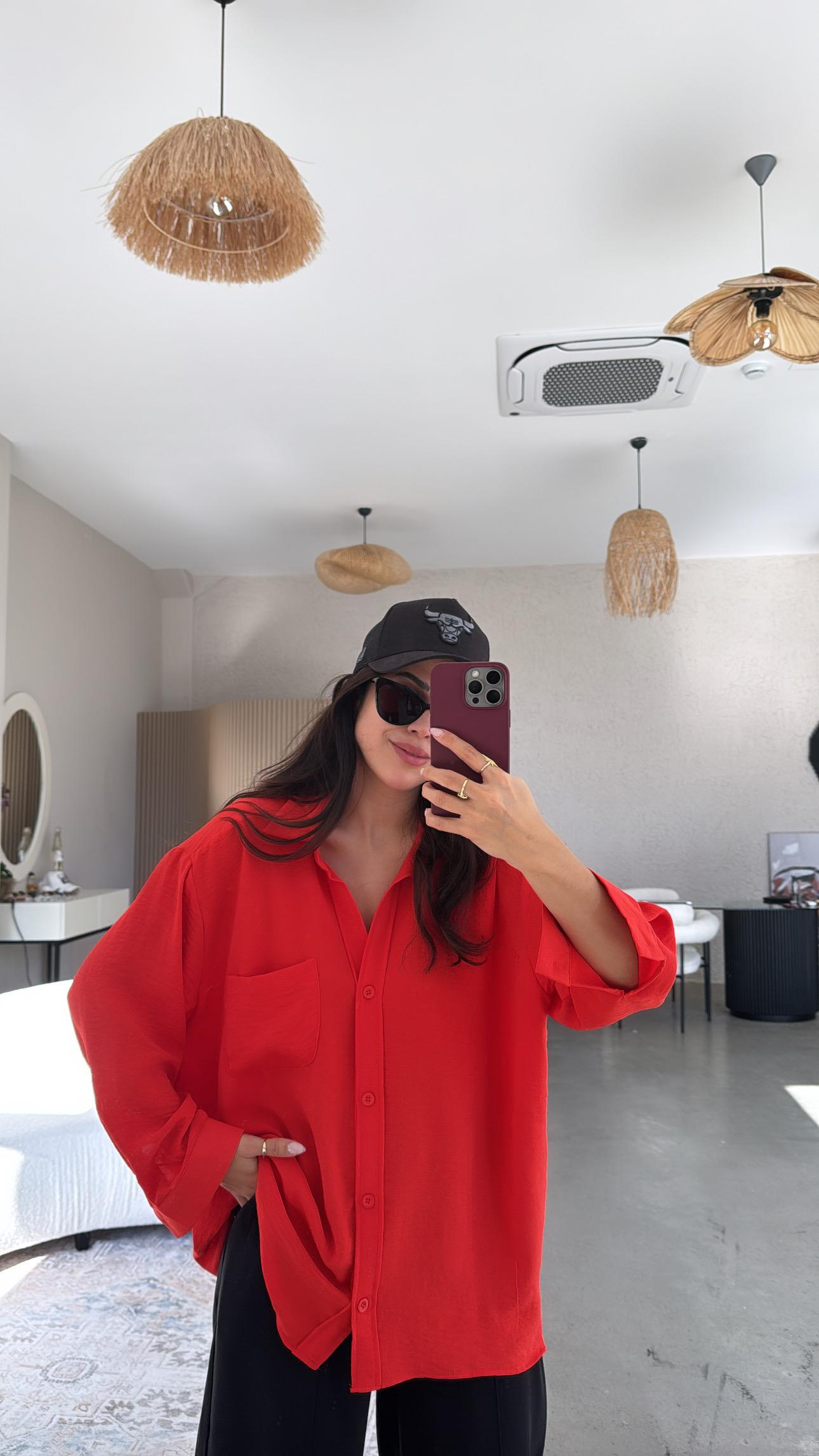 Narçiçeği Tiril Gömlek