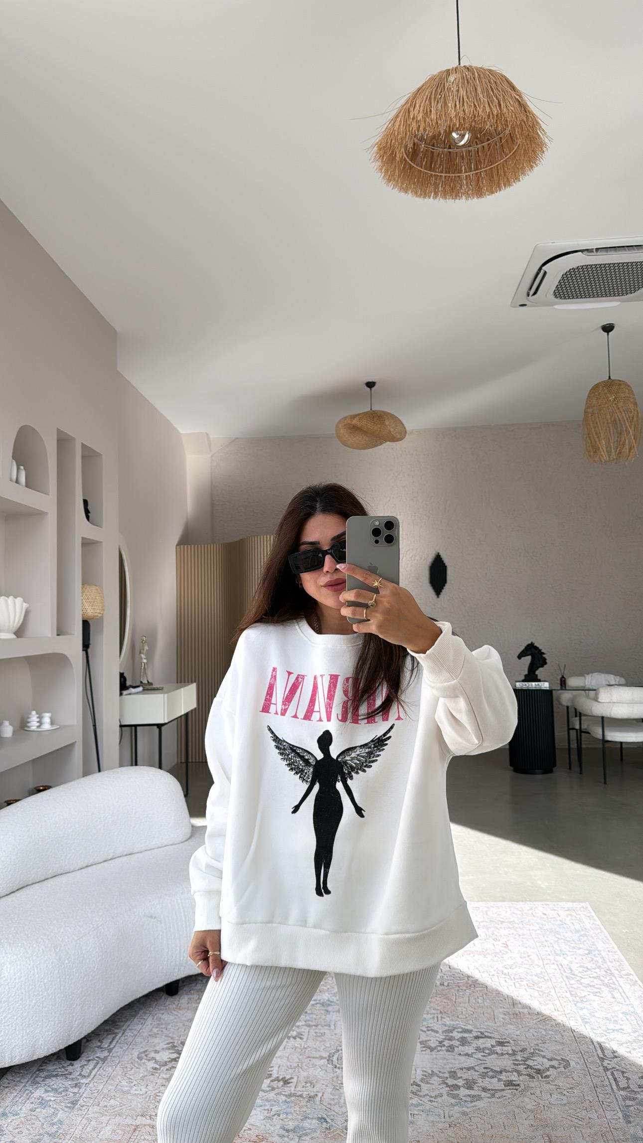 Nirvana Üç İplik Sweatshirt