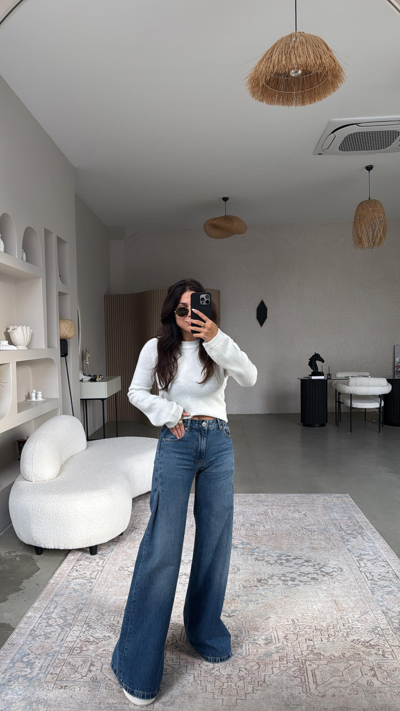 Orijinal ZR Yan Pile Jean