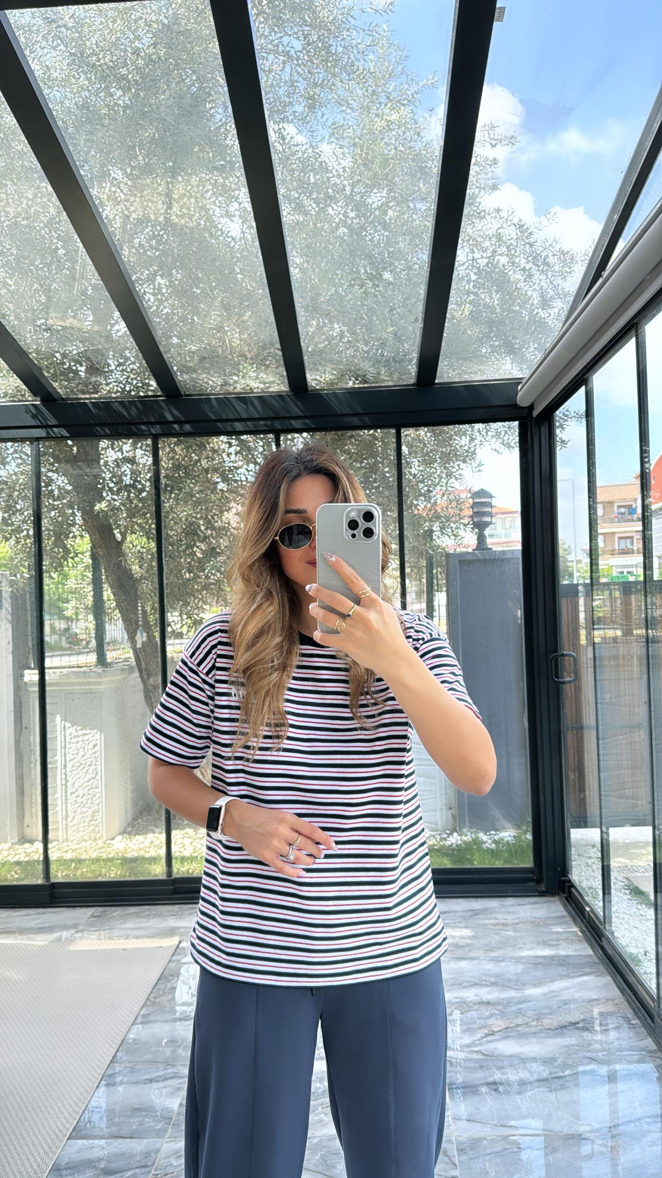 Orjinal Çizgili Tshirt