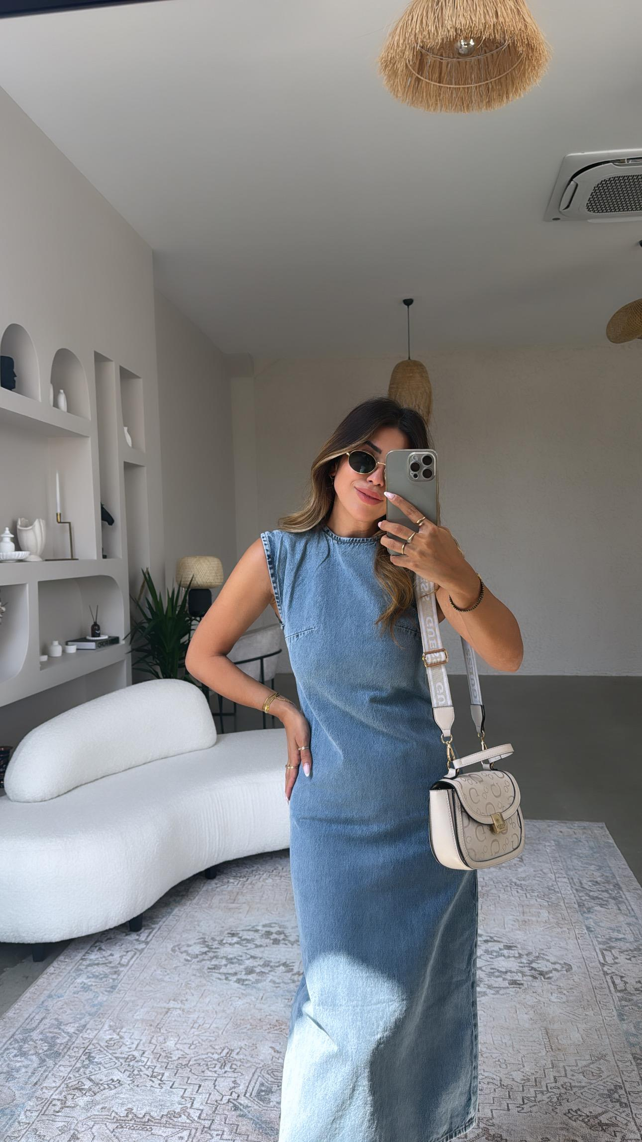 Orjinal ZR Denim Elbise