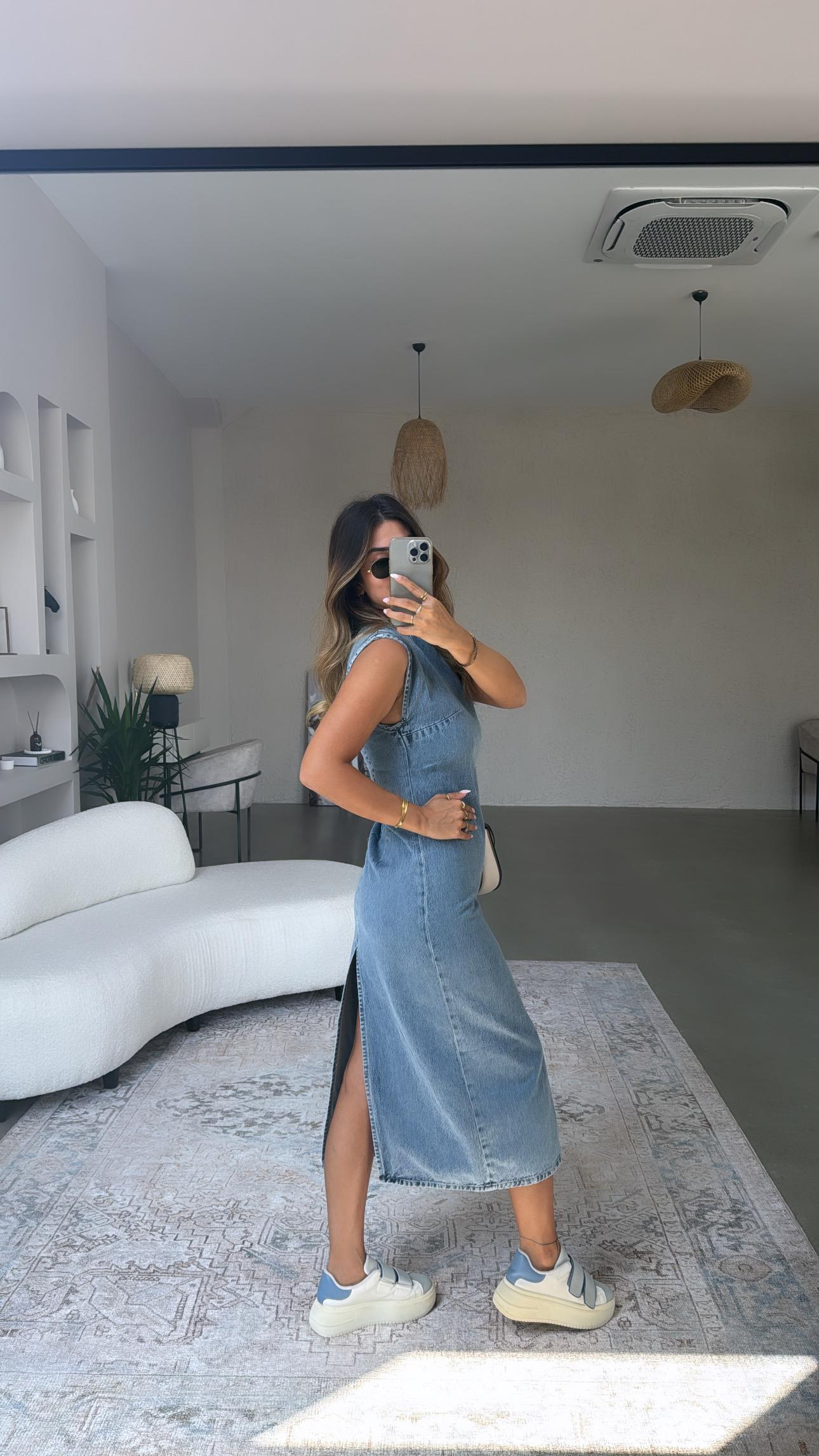 Orjinal ZR Denim Elbise