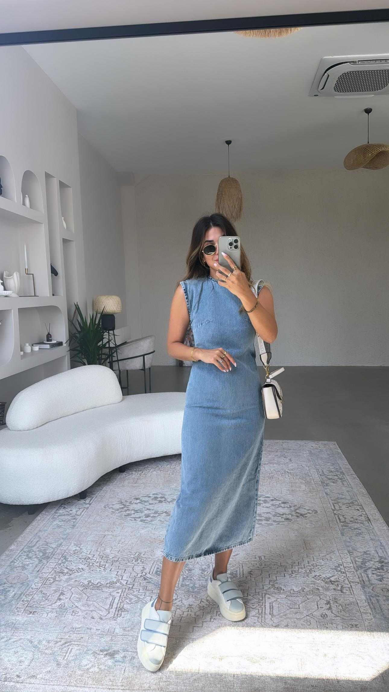 Orjinal ZR Denim Elbise