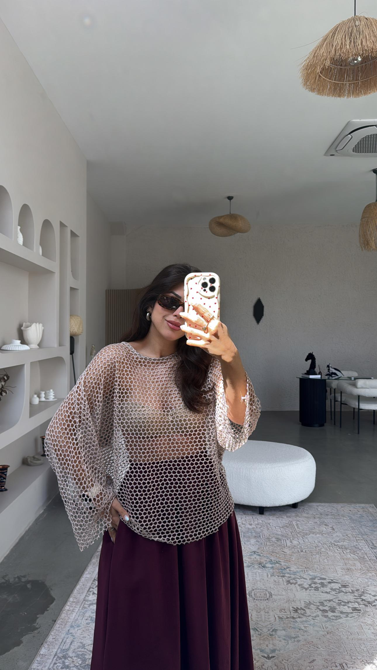 Pudra Simli File Bluz