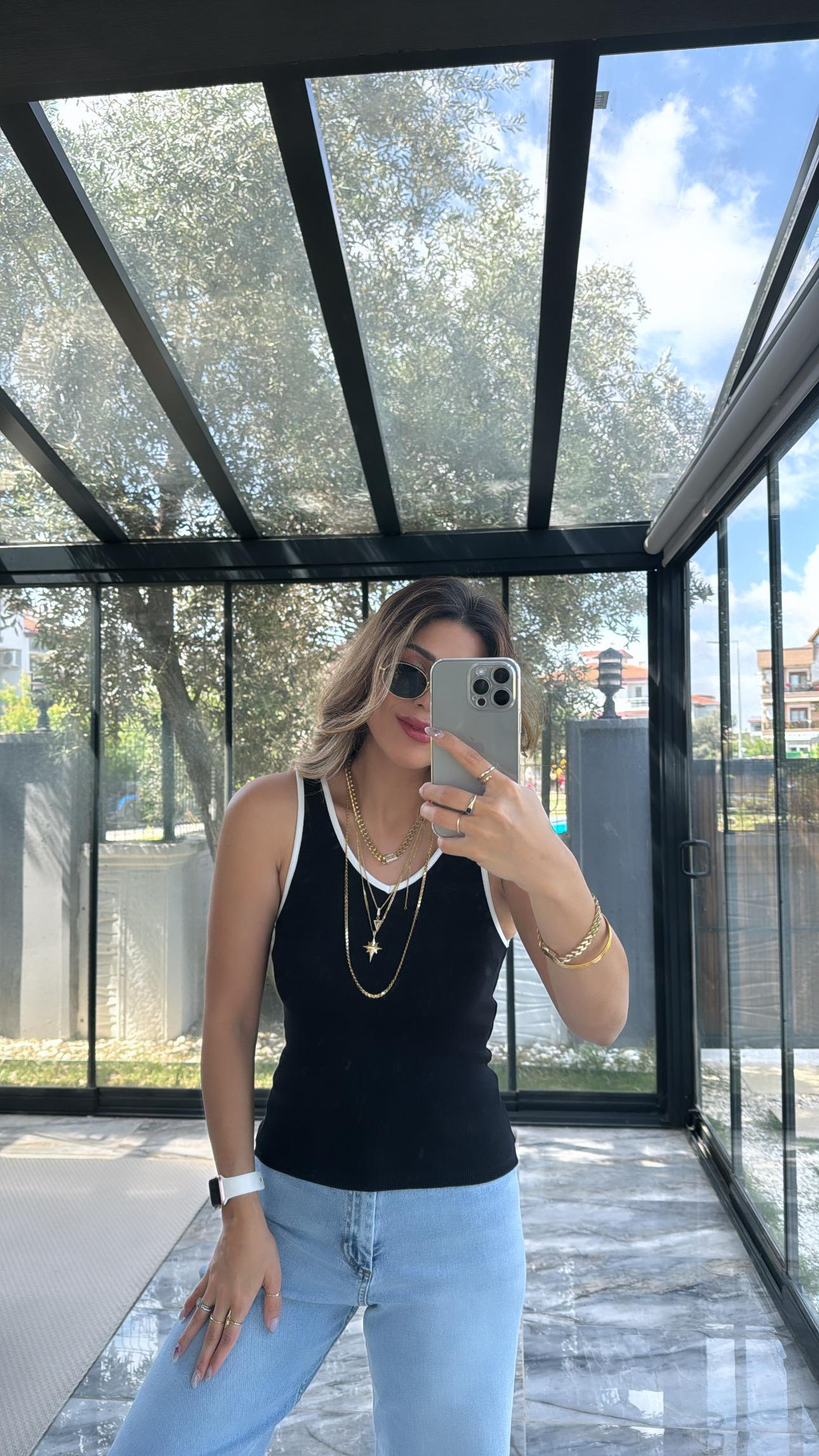 Siyah Biyeli Massimo Atlet