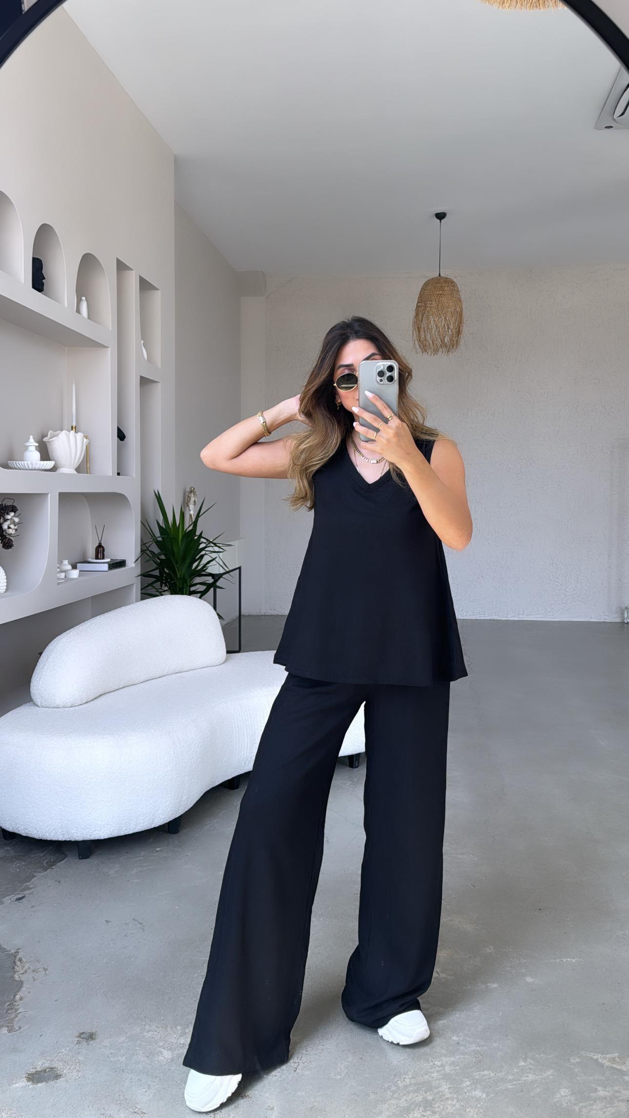 Siyah Bürümcük Basic Takım