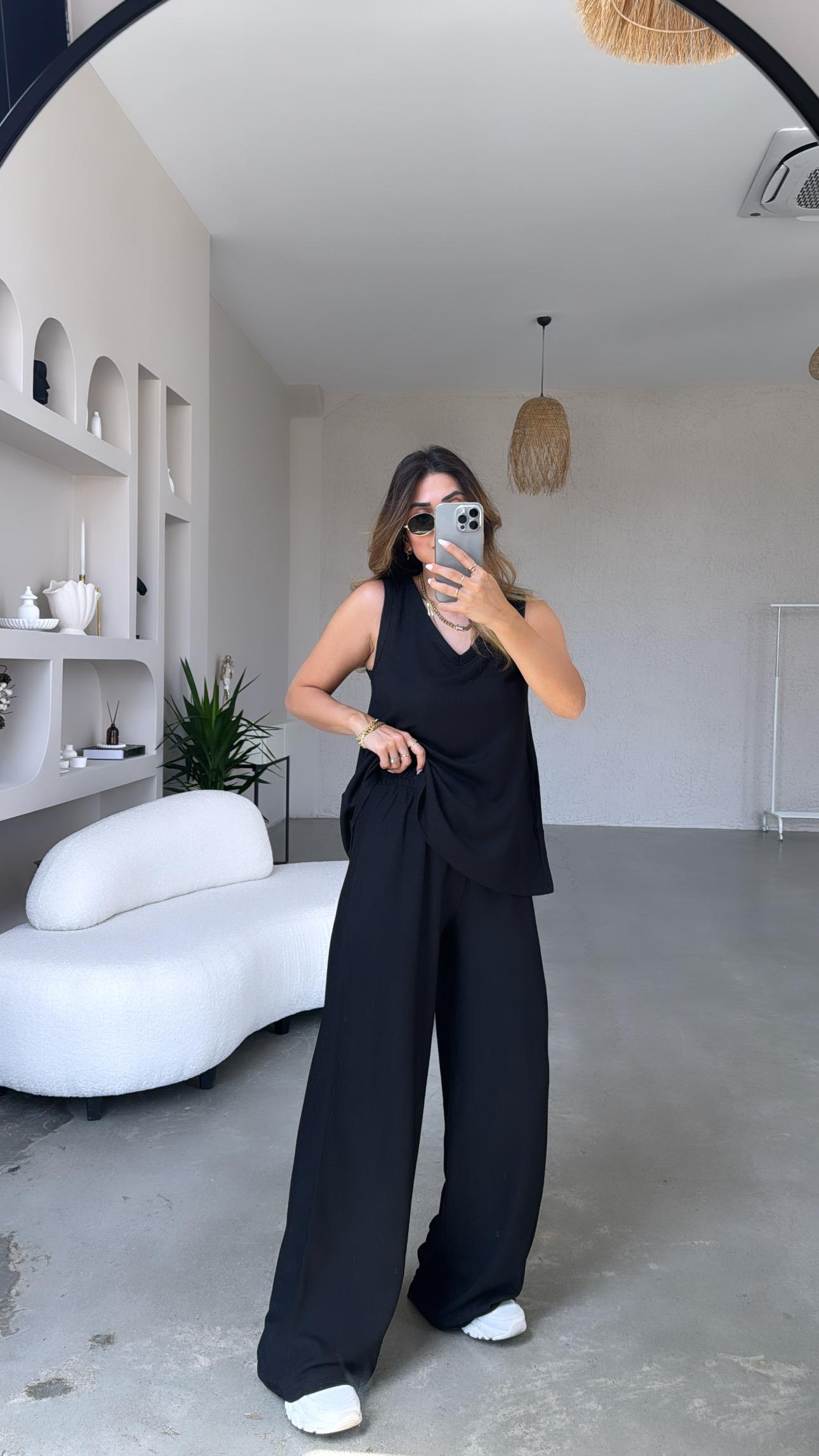 Siyah Bürümcük Basic Takım