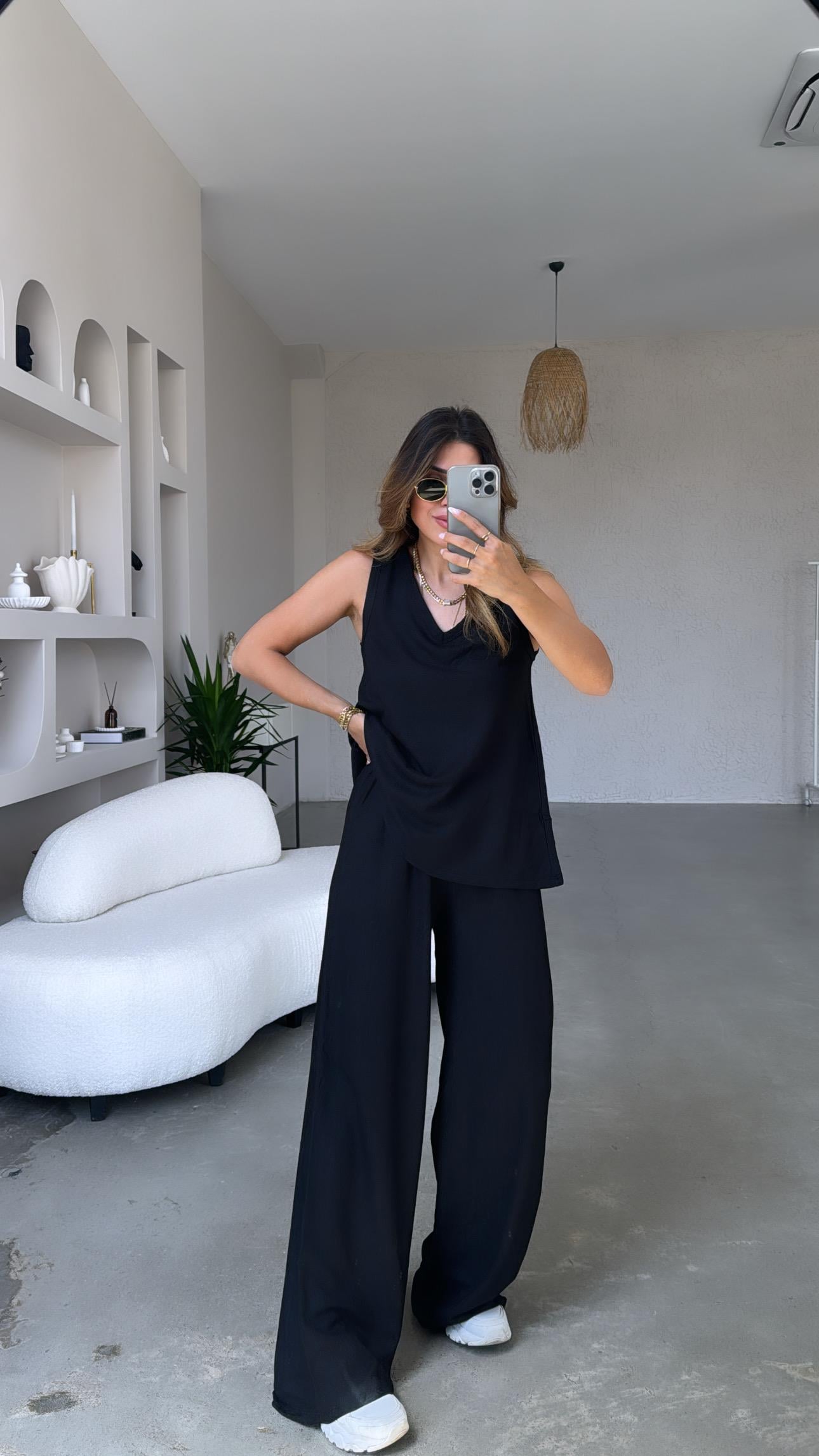 Siyah Bürümcük Basic Takım