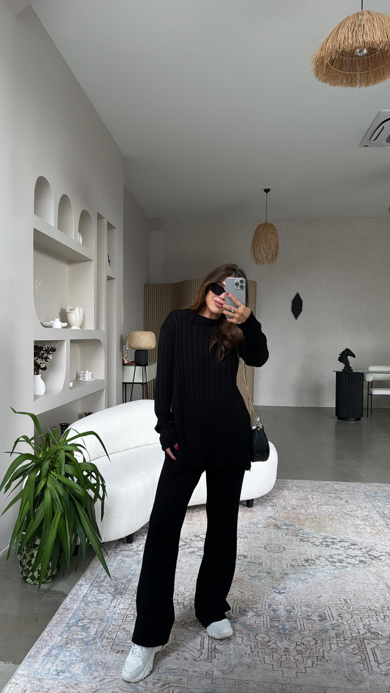 Siyah Mssmo Triko Takım