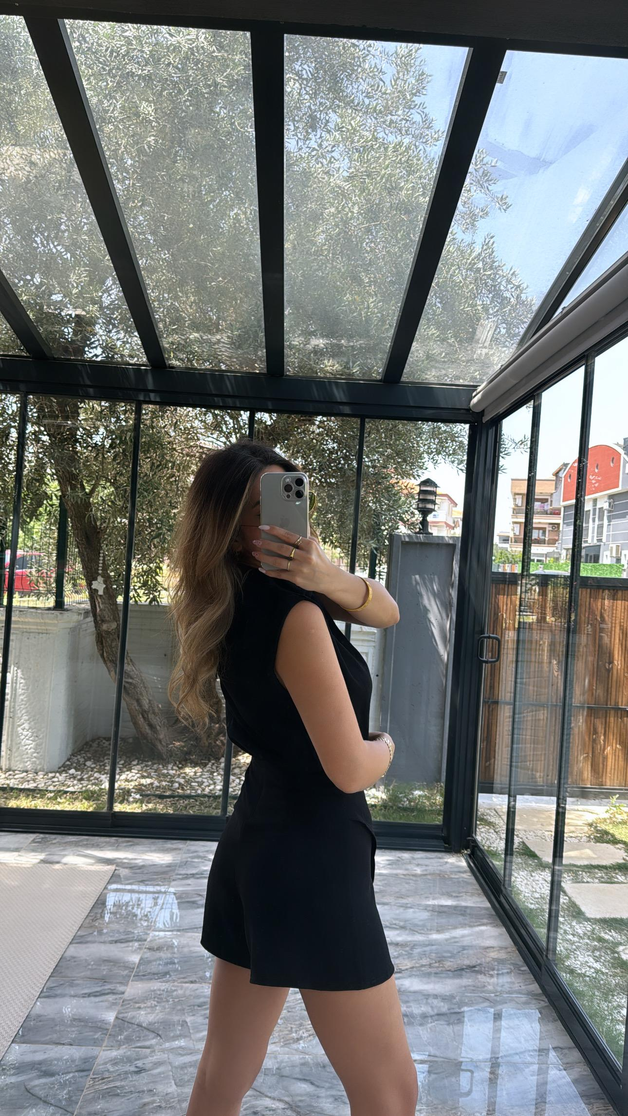 Siyah ZR Model Tulum