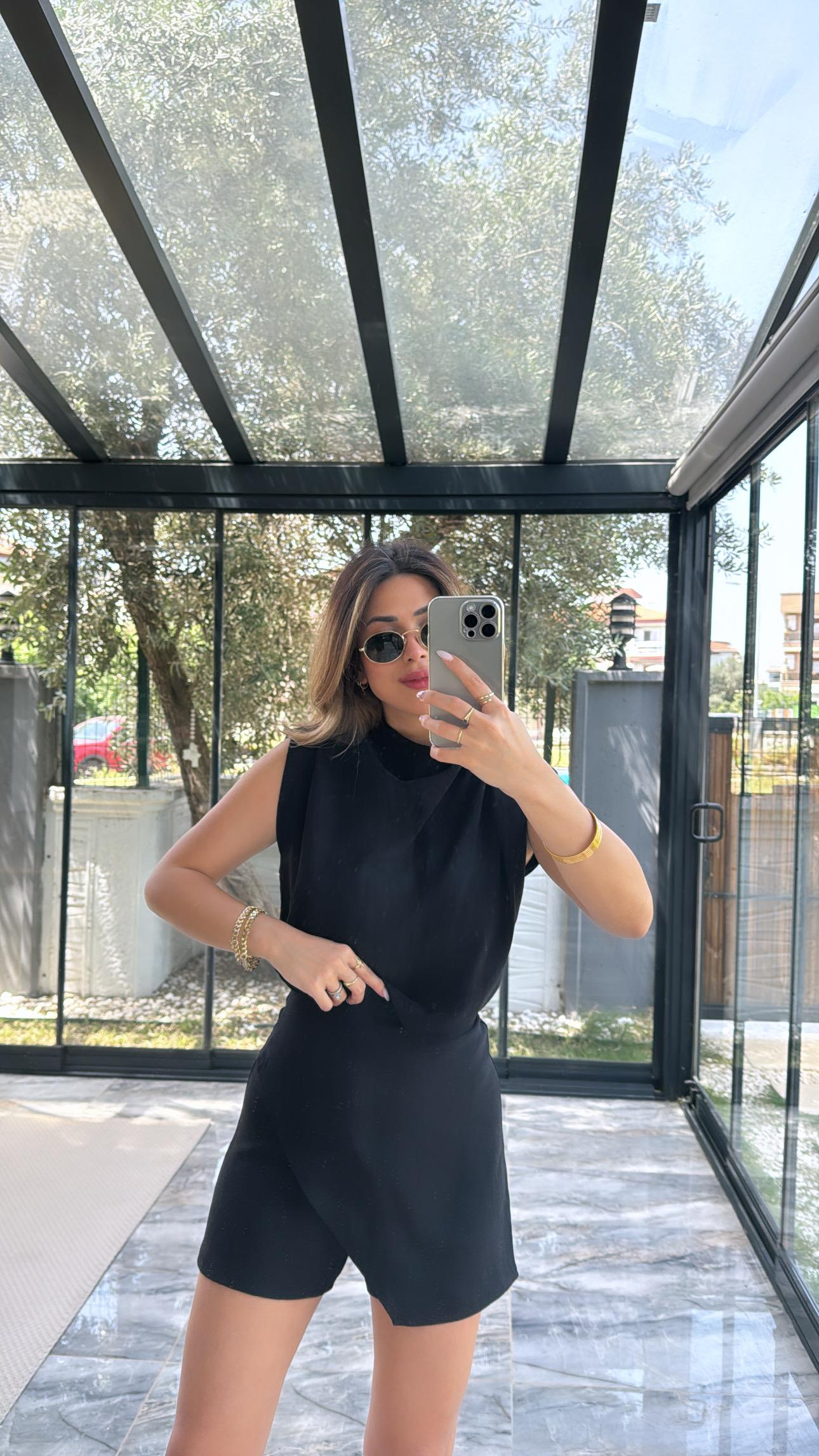 Siyah ZR Model Tulum