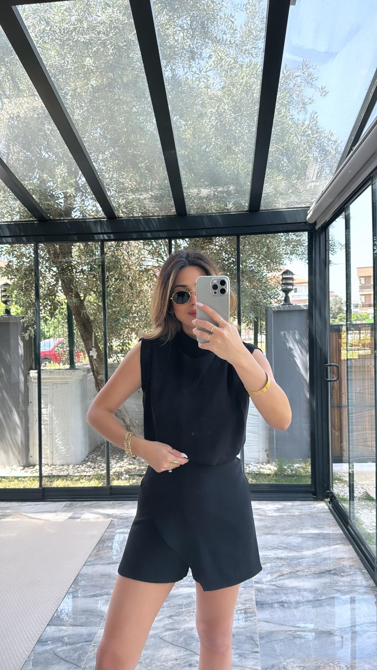 Siyah ZR Model Tulum