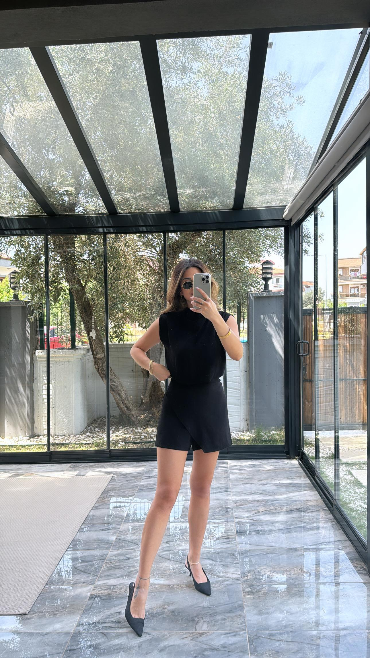 Siyah ZR Model Tulum