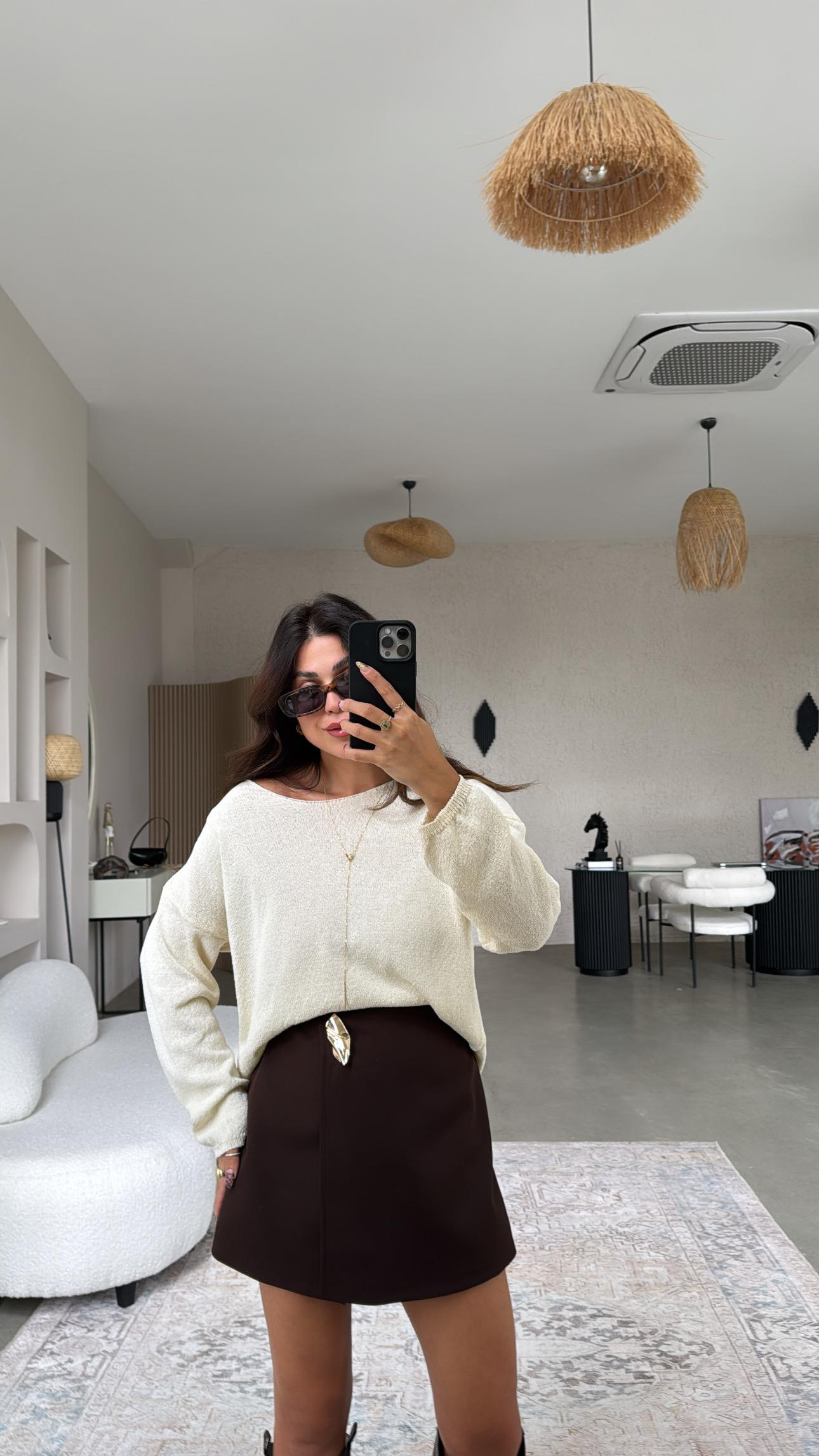 Vanilya Baharlık Basic Triko