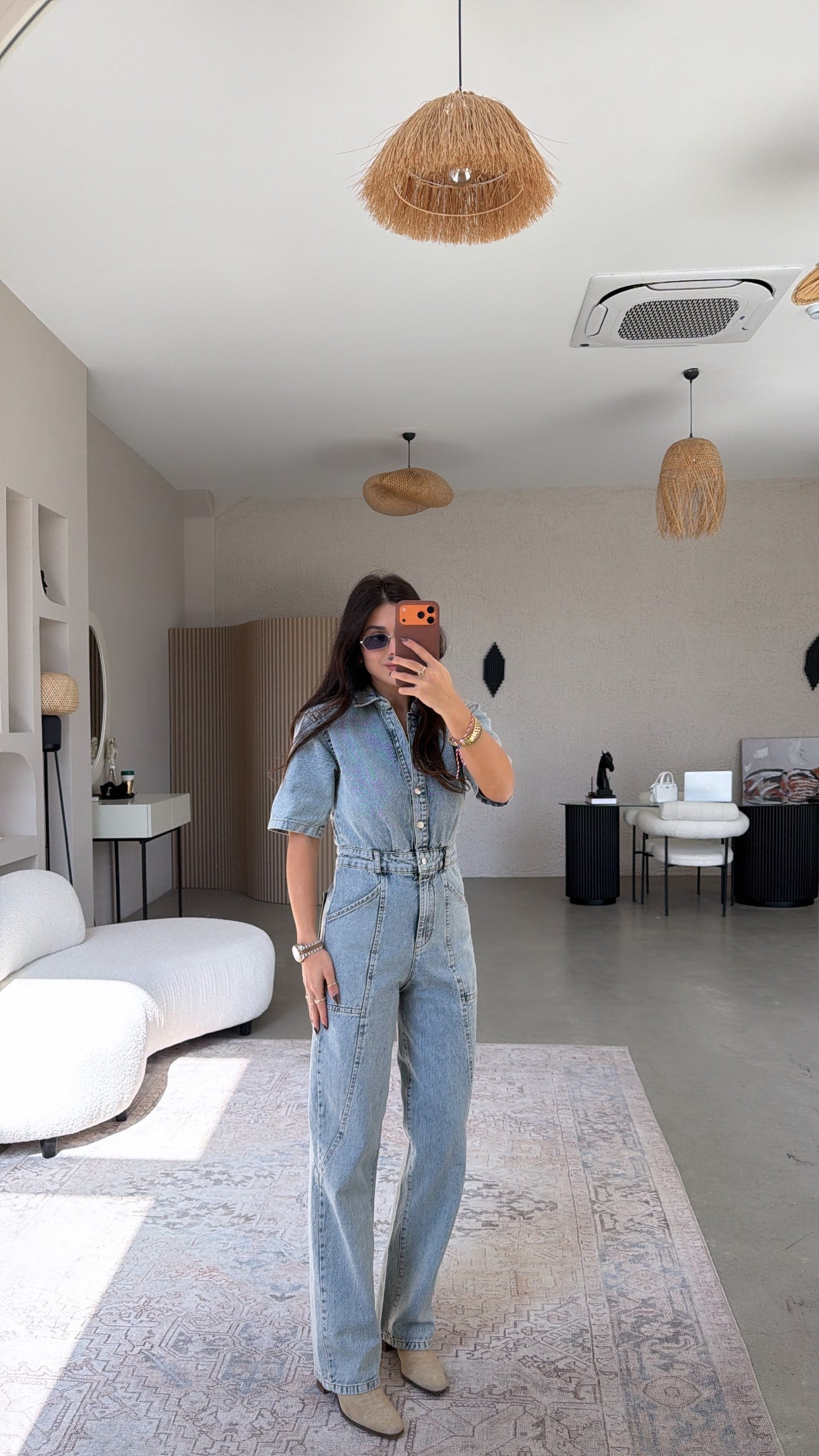 Yıkamalı Jean Tulum